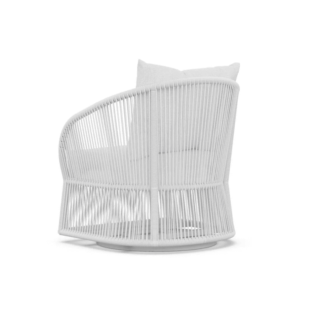 Premium Cape Town Outdoor Swivel Lounge Chair - 360° Rotating Patio Furniture for Poolside, Garden & Backyard Relaxation
