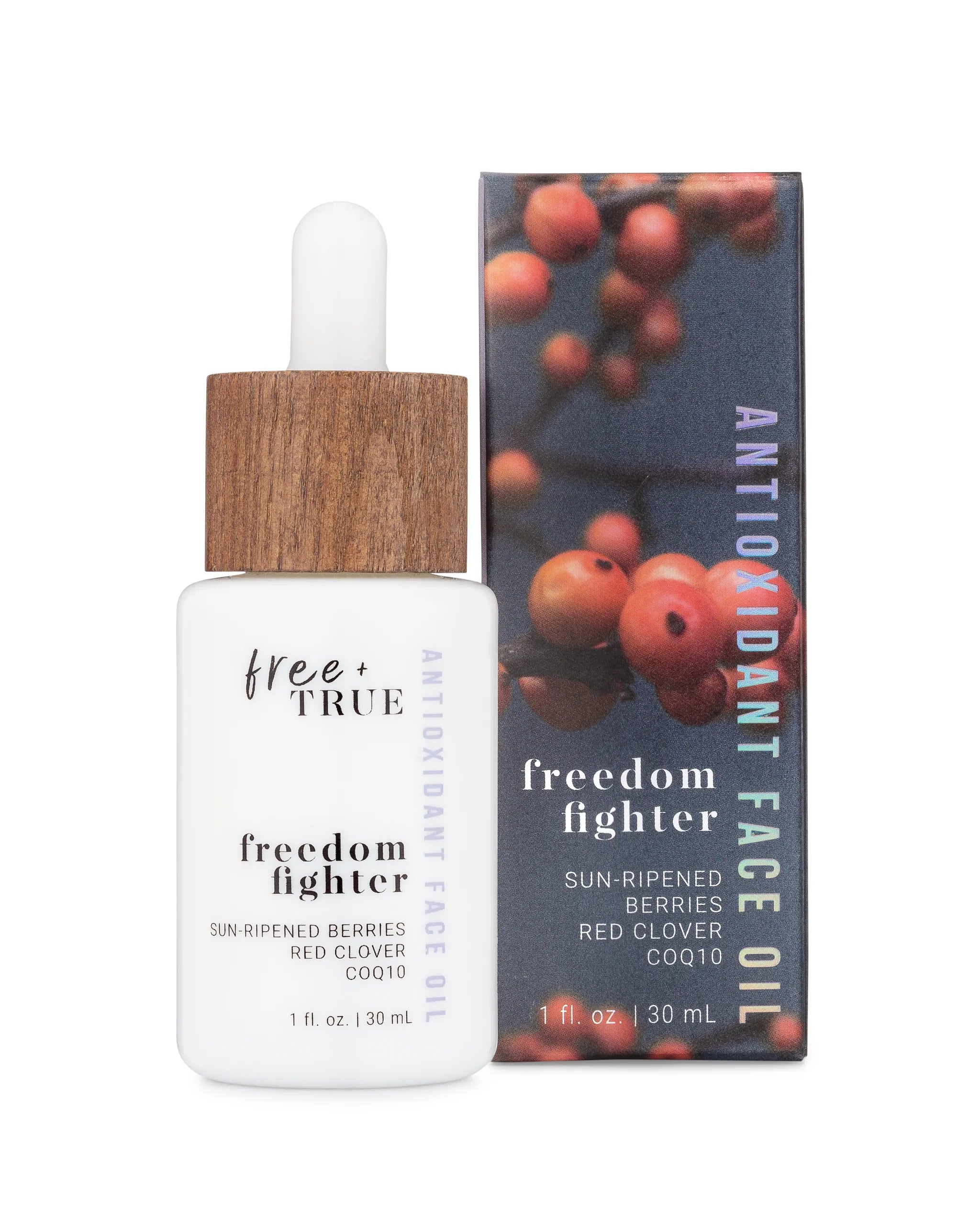 FREEDOM FIGHTER Antioxidant Face Oil - Organic Anti-Aging Facial Treatment for Glowing Skin | Perfect for Daily Hydration & Nighttime Skincare Routine