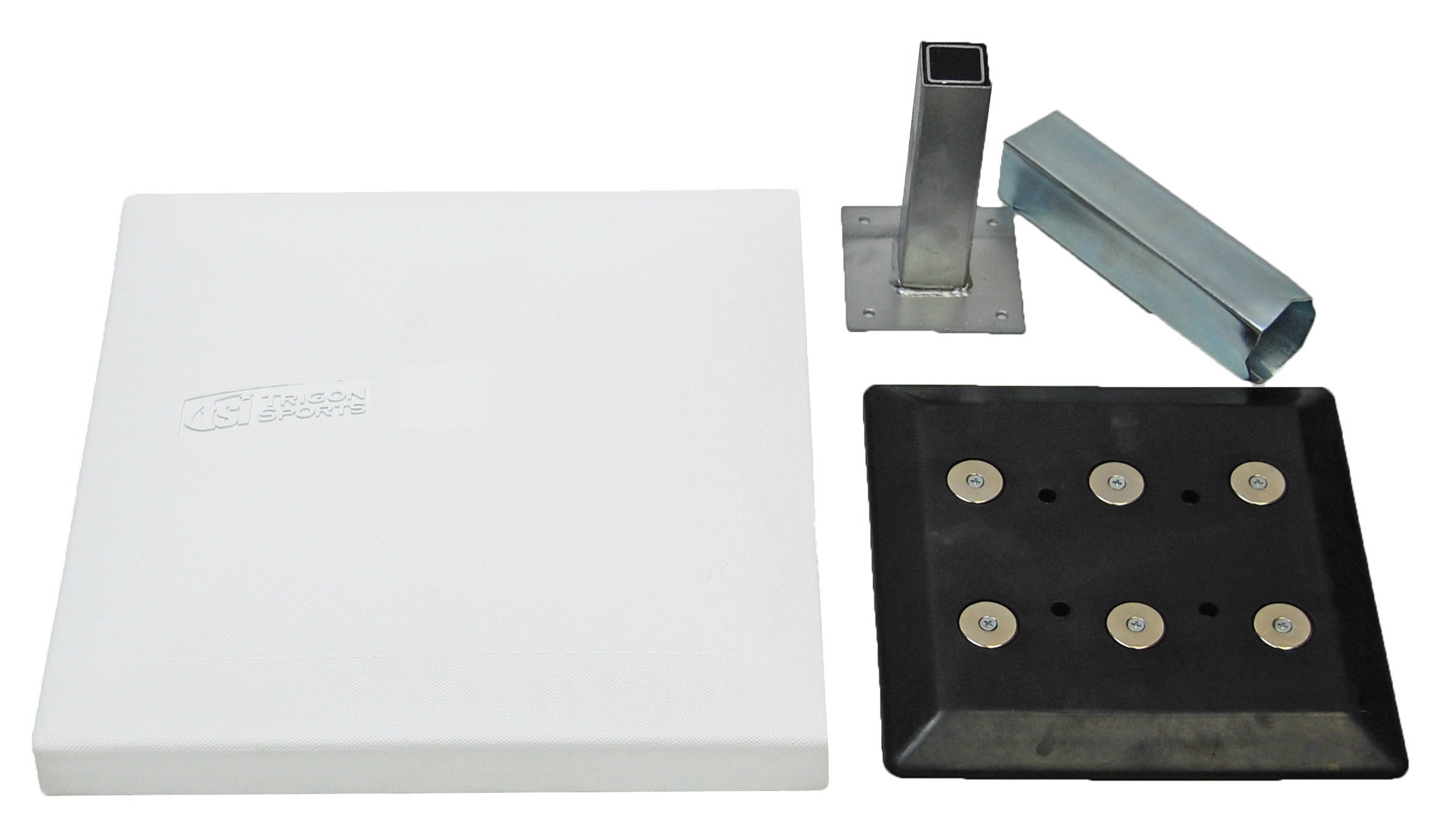 Trigon Sports Magnetic Break Free Safety Base for Baseball & Softball - Ideal for Youth Leagues, Practice, and Safe Sliding Training