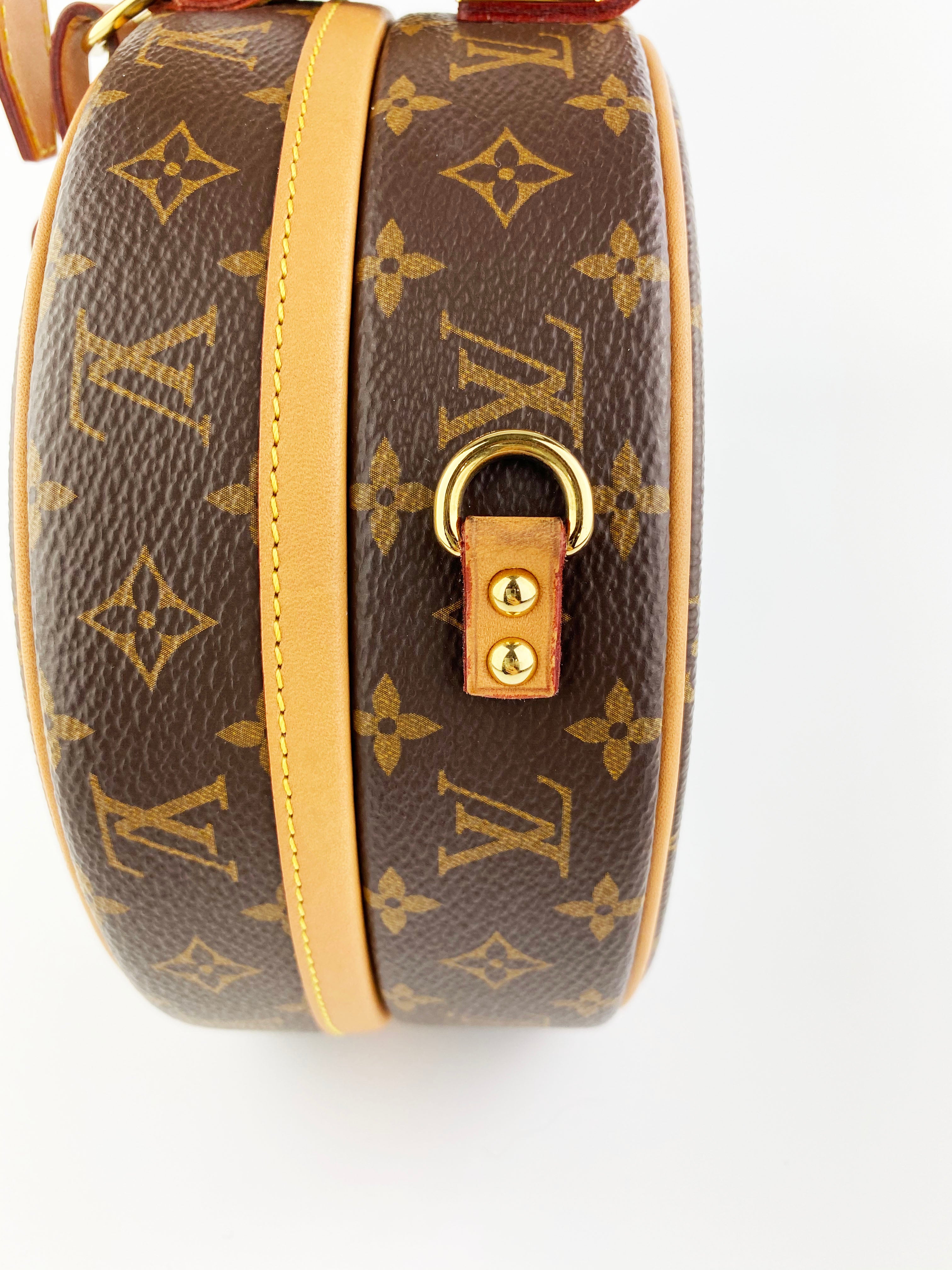 Louis Vuitton Petite Boite Chapeau Bag - Luxury Crossbody Handbag for Women | Perfect for Parties, Date Nights & Special Occasions