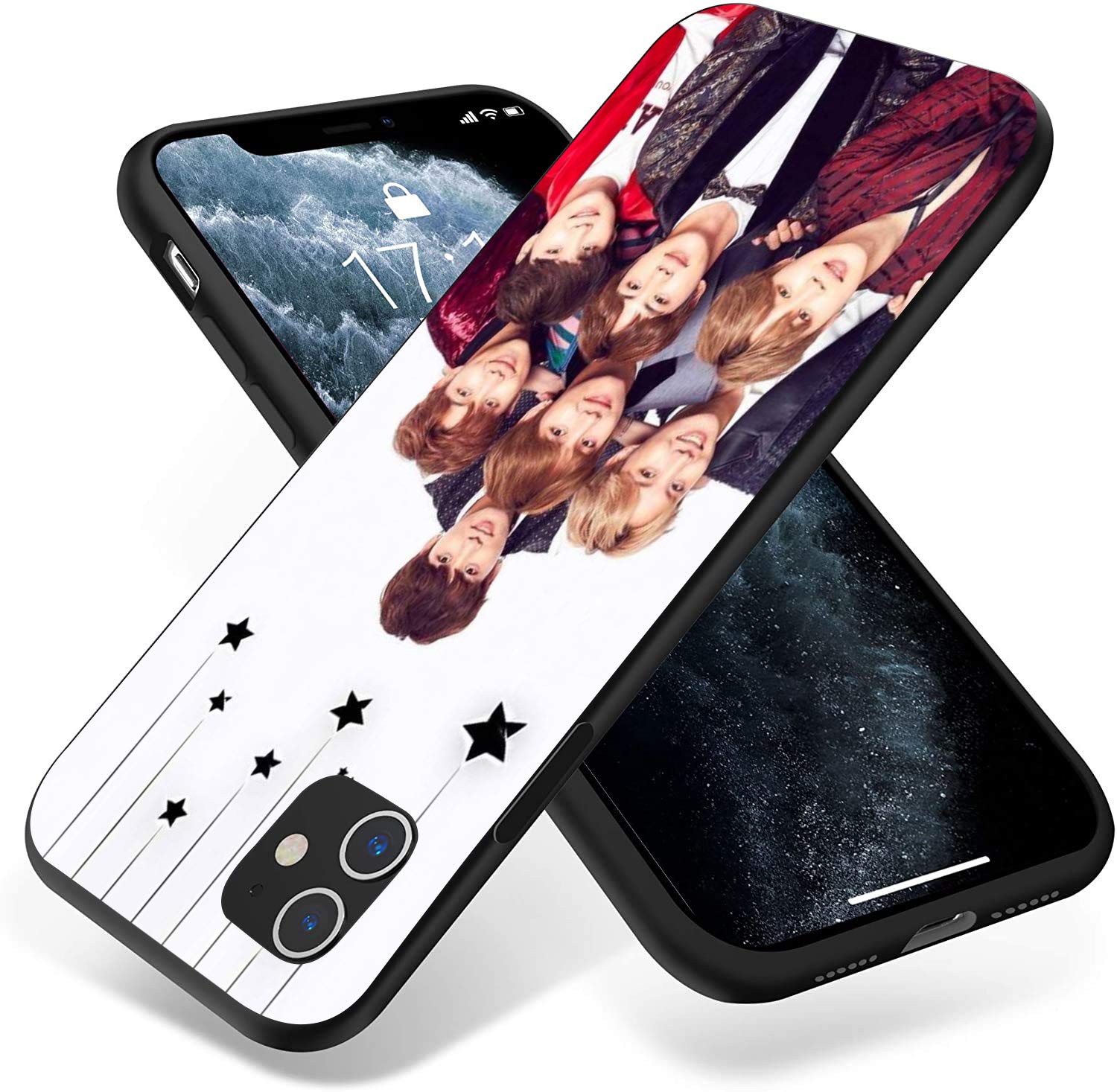 Premium Shockproof BTS Design TPU Phone Case for iPhone 11 - Slim Protective Cover with Anti-Scratch & Anti-Fingerprint | Perfect for K-Pop Fans, Daily Use & Gift Giving
