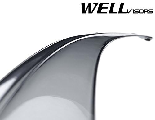 WellVisors Window Visors for 2010-2016 Buick LaCrosse - Rain & Sun Deflectors | Perfect for All-Weather Protection & Enhanced Driving Comfort