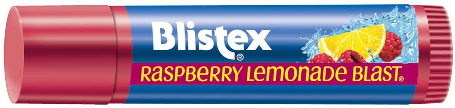 Blistex Raspberry Lemonade Blast Lip Balm - Hydrating & Moisturizing Lip Care with Refreshing Flavor, 0.15 oz (Pack of 2) | Perfect for Dry Lips, Winter Protection & Daily Lip Care