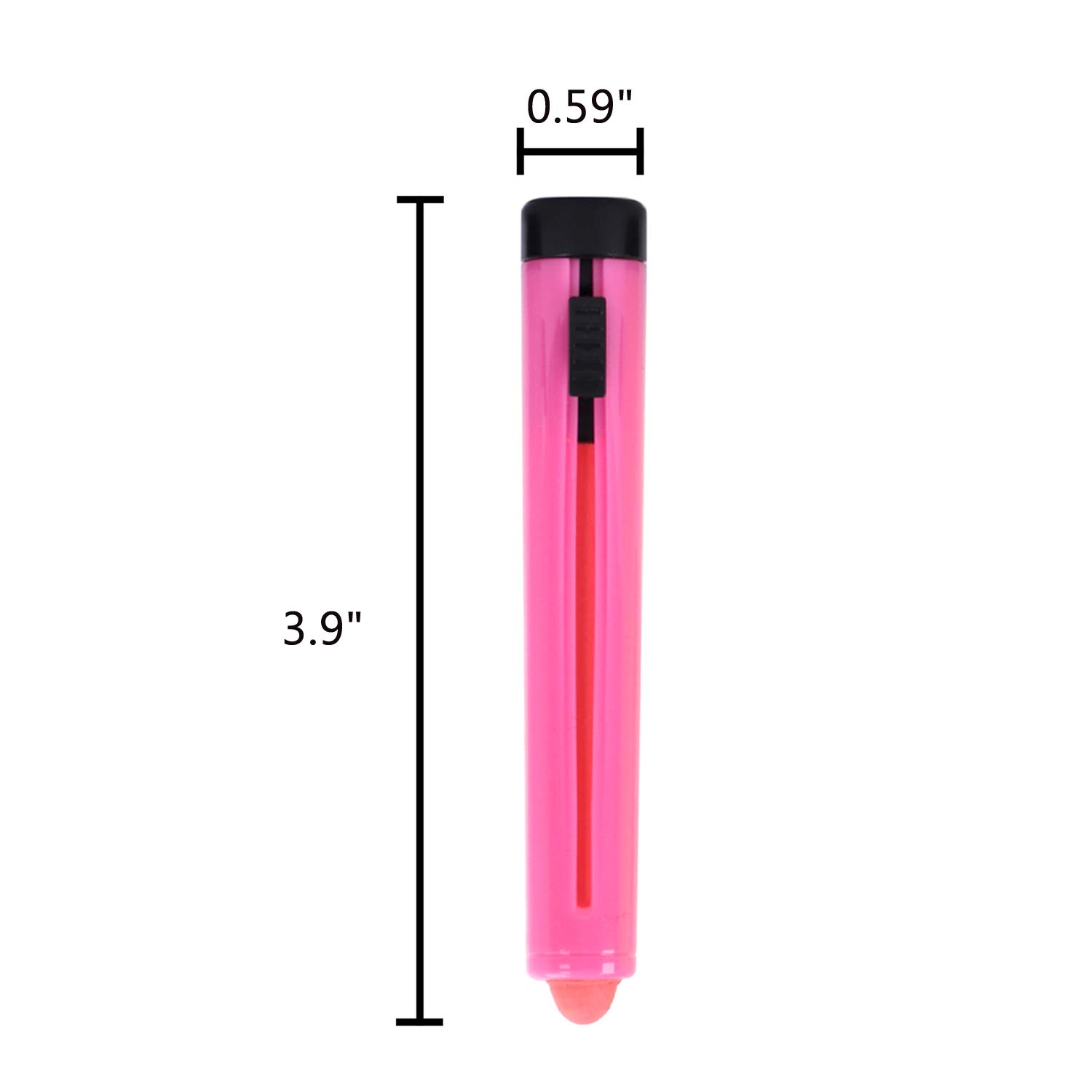Non-Toxic Dustless Colored Chalk Set - 1.0mm Fine Tip Chalk with Holder for Whiteboard & Blackboard - Safe Art Drawing & Writing Tool for Kids & Children - 6 Pack - Perfect for Classroom, Home Schooling & Creative Play