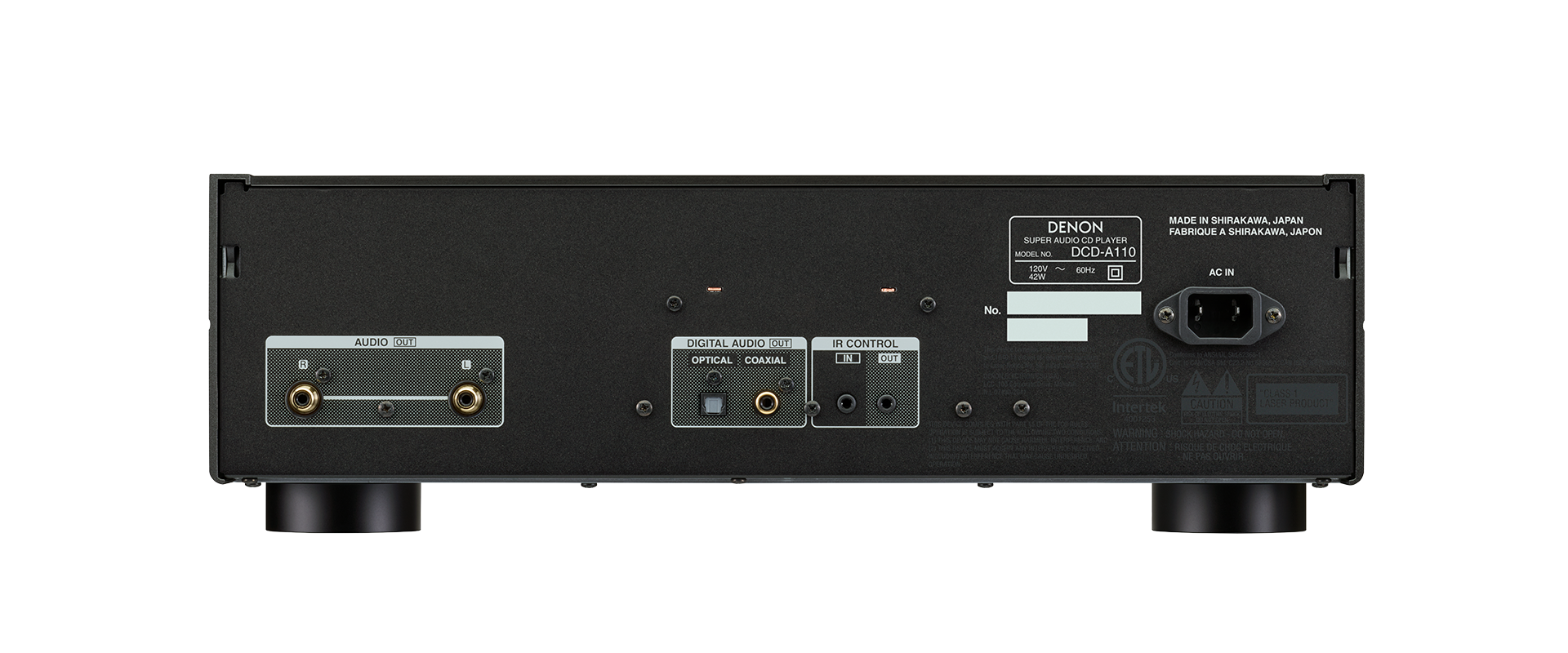 Denon DCD-A110 110th Anniversary Edition SACD/CD Player - Premium Hi-Fi Audio for Home Theater & Music Listening - Open Box Condition