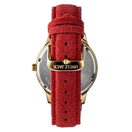 Uncle Jack Harry Potter Limited Edition Watches for Men & Women - Stainless Steel Case with Suede Band | Hogwarts House Collection (Gryffindor, Slytherin, Hufflepuff, Ravenclaw) | Perfect Gift for Potterheads, Cosplay & Collectors