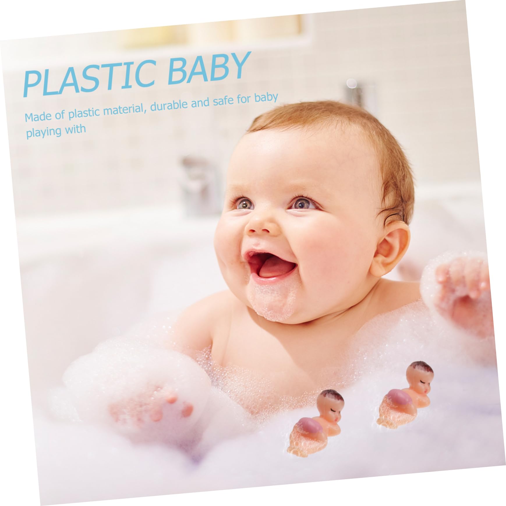 GLSTOY 100pcs Bath Toys for Kids - Mini Floating Shower Toys Set for Toddlers & Babies - Fun Bathtub Water Play Toys for Sensory Development & Bath Time Fun