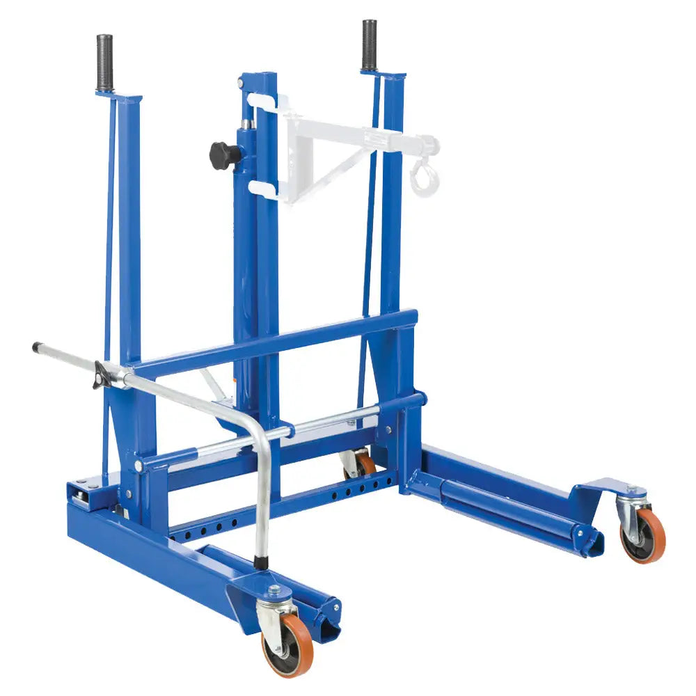 AC WTA500AP Aircraft Hydraulic Wheel Trolley - 1100 lbs Capacity - Heavy Duty Hydraulic Jack for Aircraft Maintenance & Tire Service - Ideal for Hangars, Repair Shops & Aviation Maintenance