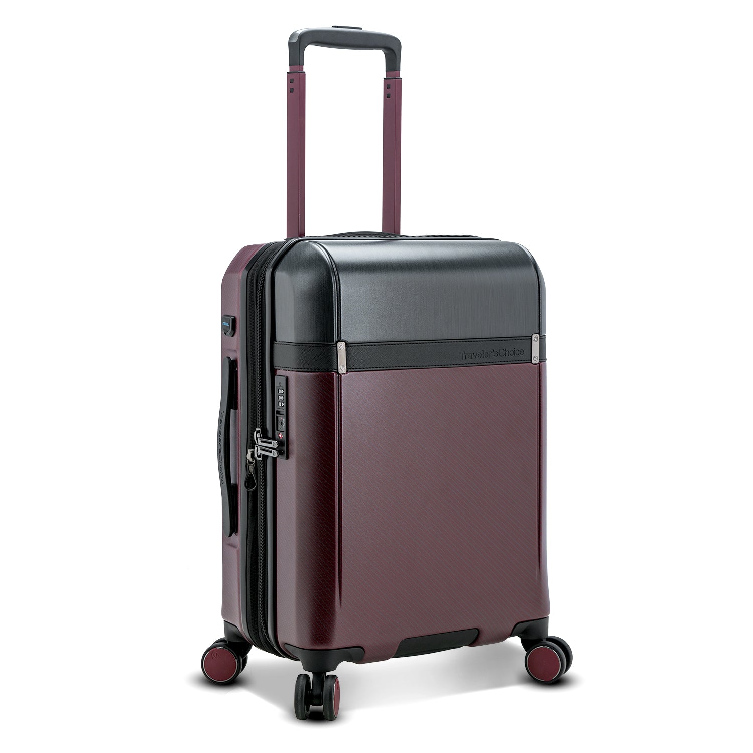 Vulkan 22-Inch Anti-Theft Carry-On Luggage with USB Charging Port & Smart Spinner Wheels - Perfect for Business Travel & Weekend Getaways