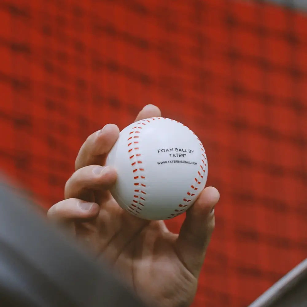 Tater™ Foam Ball - Soft & Safe Baseball Training Ball for Kids & Adults | Perfect for Indoor/Outdoor Practice, Backyard Games & Sports Training