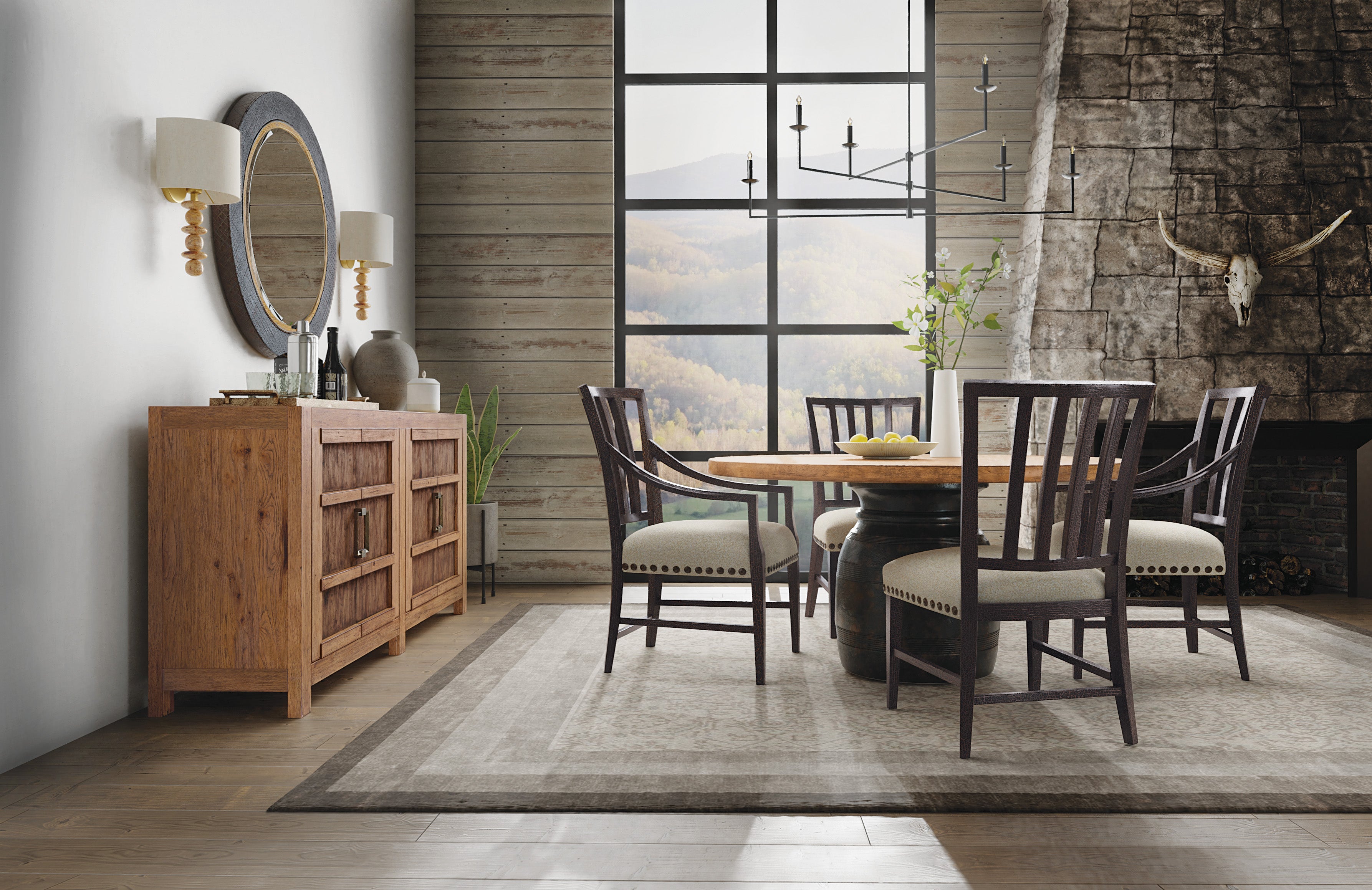 Big Sky Side Chair - Modern Dining Chair for Kitchen, Living Room & Office - Comfortable & Stylish Home Furniture - Perfect for Dining Sets, Workstations & Relaxing