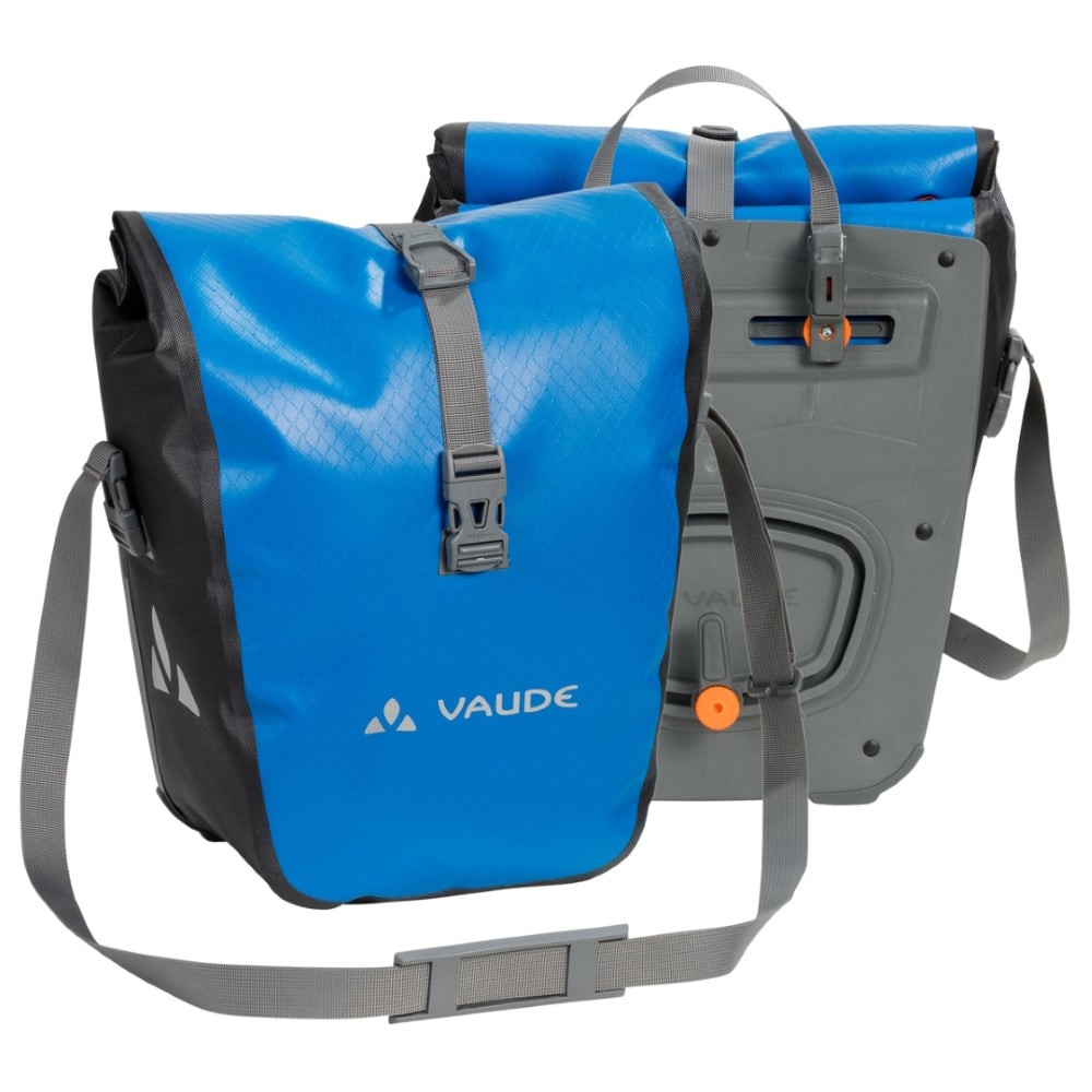 Aqua Front 28 Waterproof Bike Panniers - Pair of Durable Cycling Bags for Commuting & Touring - Perfect for Bicycle Storage, Grocery Shopping & Outdoor Adventures