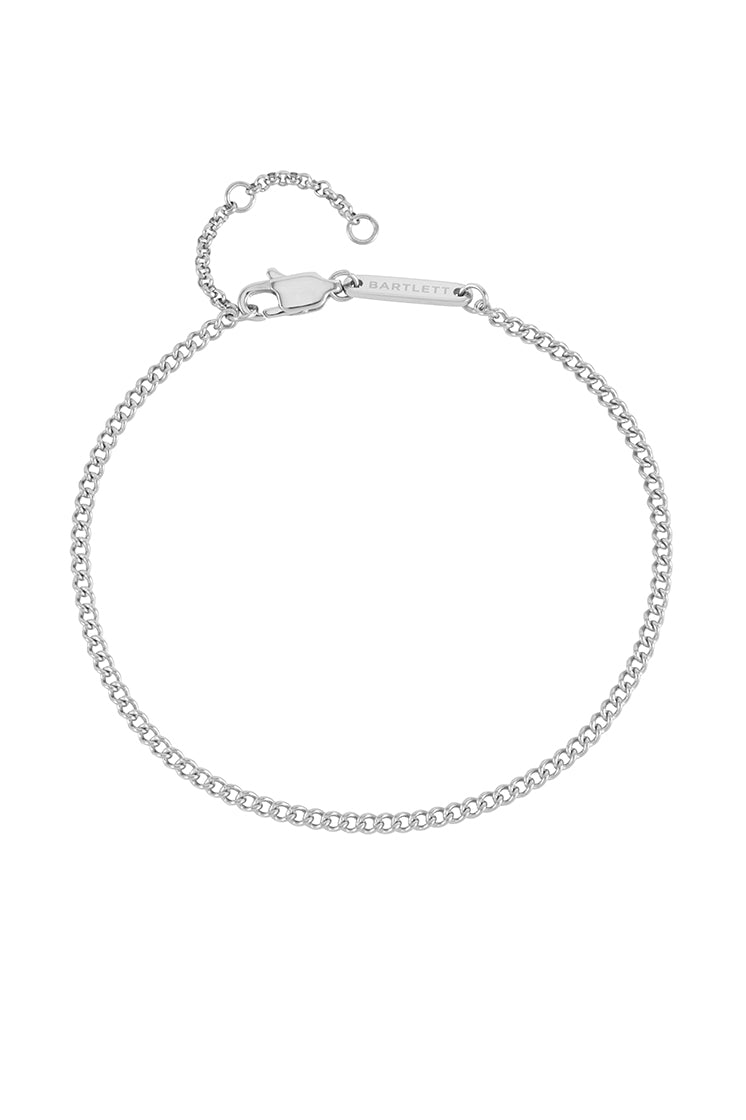 Stylish Men's Curb Chain Bracelet - 14K Gold Plated Stainless Steel Link Bracelet for Men - Perfect for Casual Wear, Gifts & Special Occasions