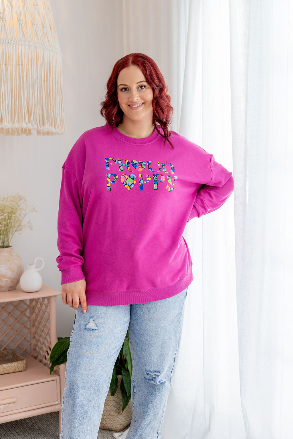 Kasey Rainbow Zoey Sweater - Soft Knit Proud Love Design Women's Pullover for Casual Wear & Date Nights