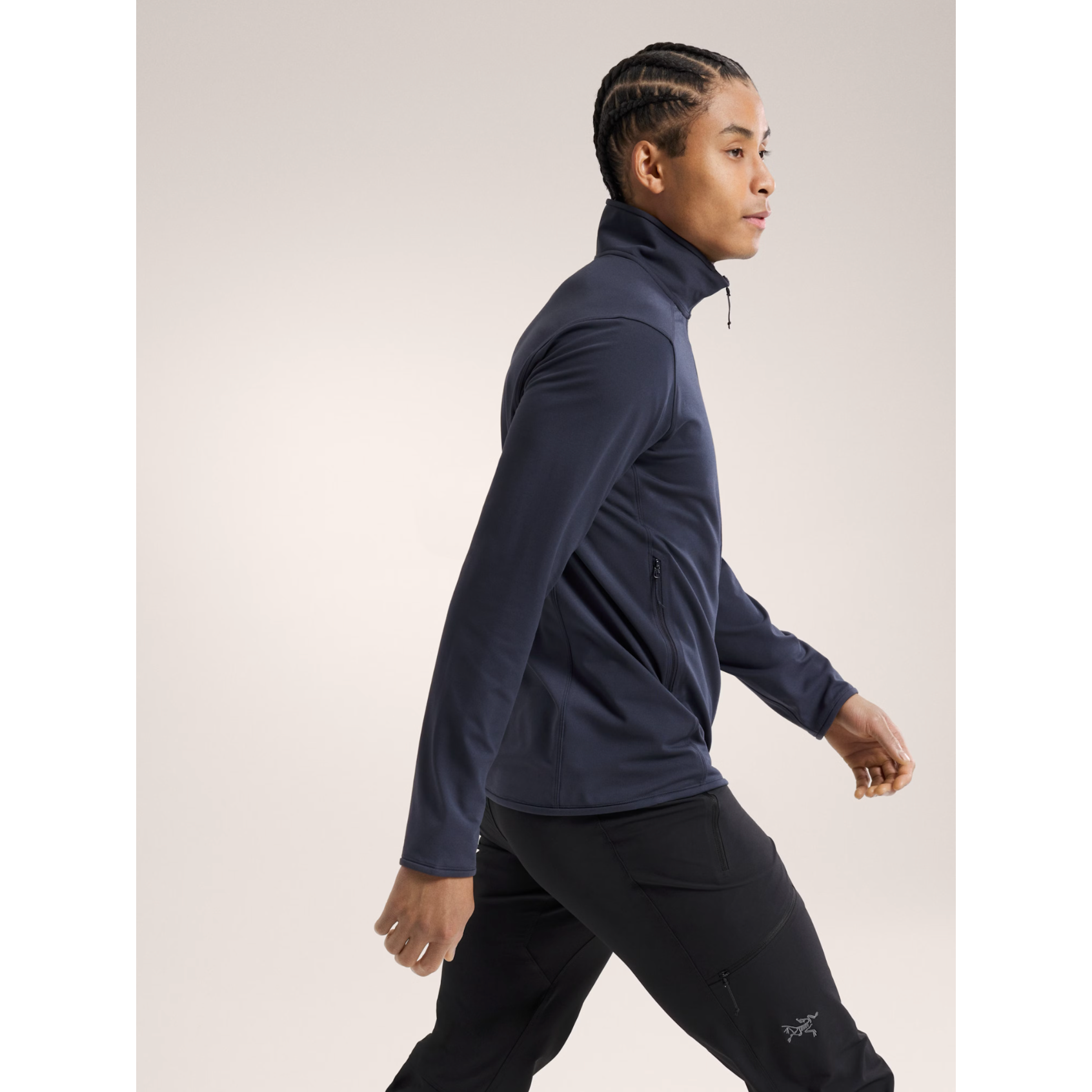 Arc'teryx Men's Kyanite Lightweight Fleece Jacket - Breathable & Warm Midlayer for Hiking, Climbing & Outdoor Adventures