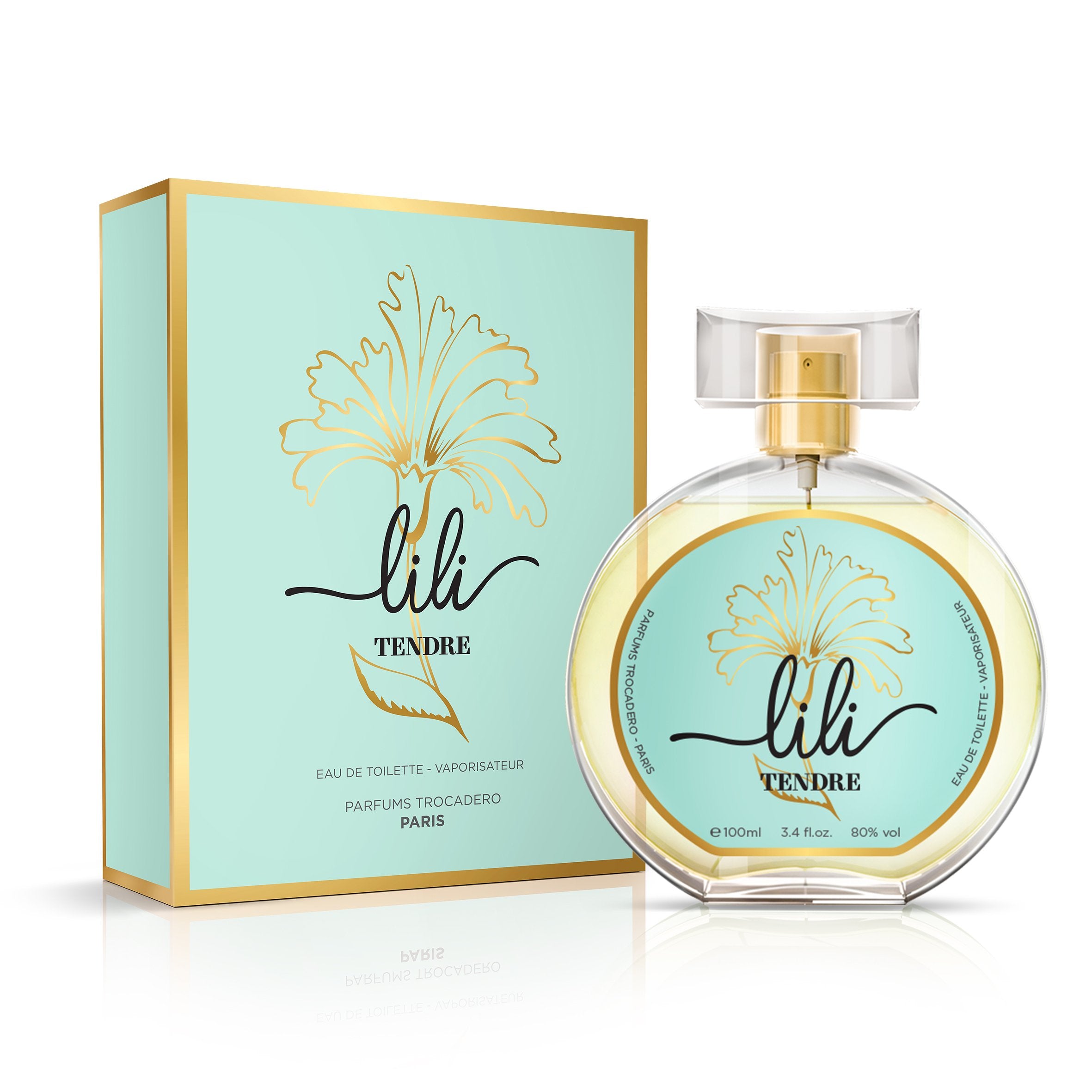 Lili Tendre Women's Eau de Toilette - Floral & Fruity Perfume for Daily Wear, Date Night & Special Occasions