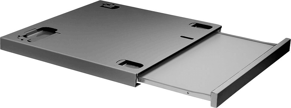 Asko HSS1053T Titanium Single Shelf - Durable Kitchen Storage Solution for Pantry, Refrigerator & Cabinet Organization