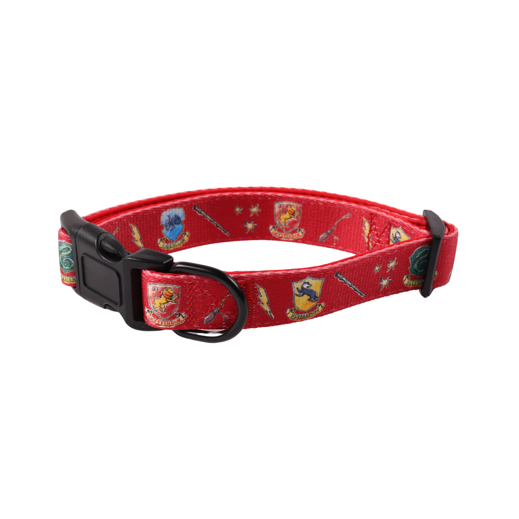 Harry Potter Dog Collar - Hogwarts House Themed Pet Collar for Small & Medium Dogs - Perfect for Cosplay, Halloween & Harry Potter Fans