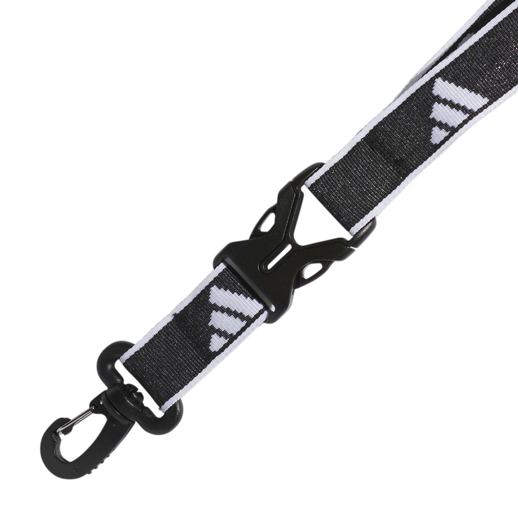 Adidas Interval 2.0 Adjustable Nylon Lanyard with Metal Hook - Perfect for ID Badges, Keys & Event Passes at Work, School or Conventions