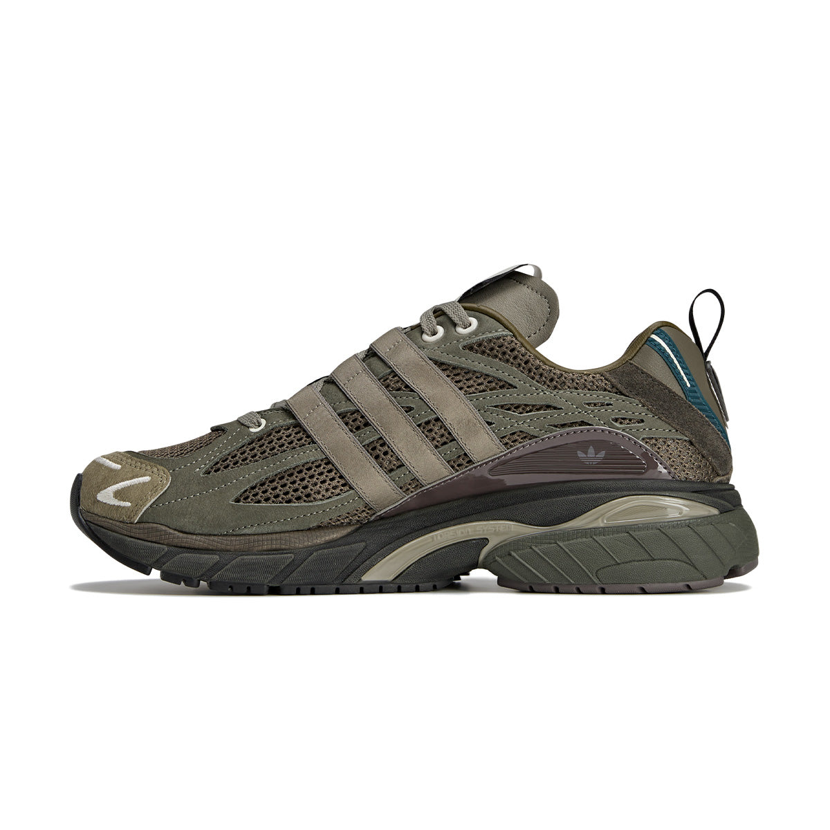 Song For The Mute Adistar Cushion Running Shoes - Olive Green Comfort Sneakers for Men & Women | Perfect for Jogging, Gym Workouts & Casual Wear