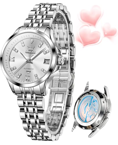 L9801: Silver band & White dial