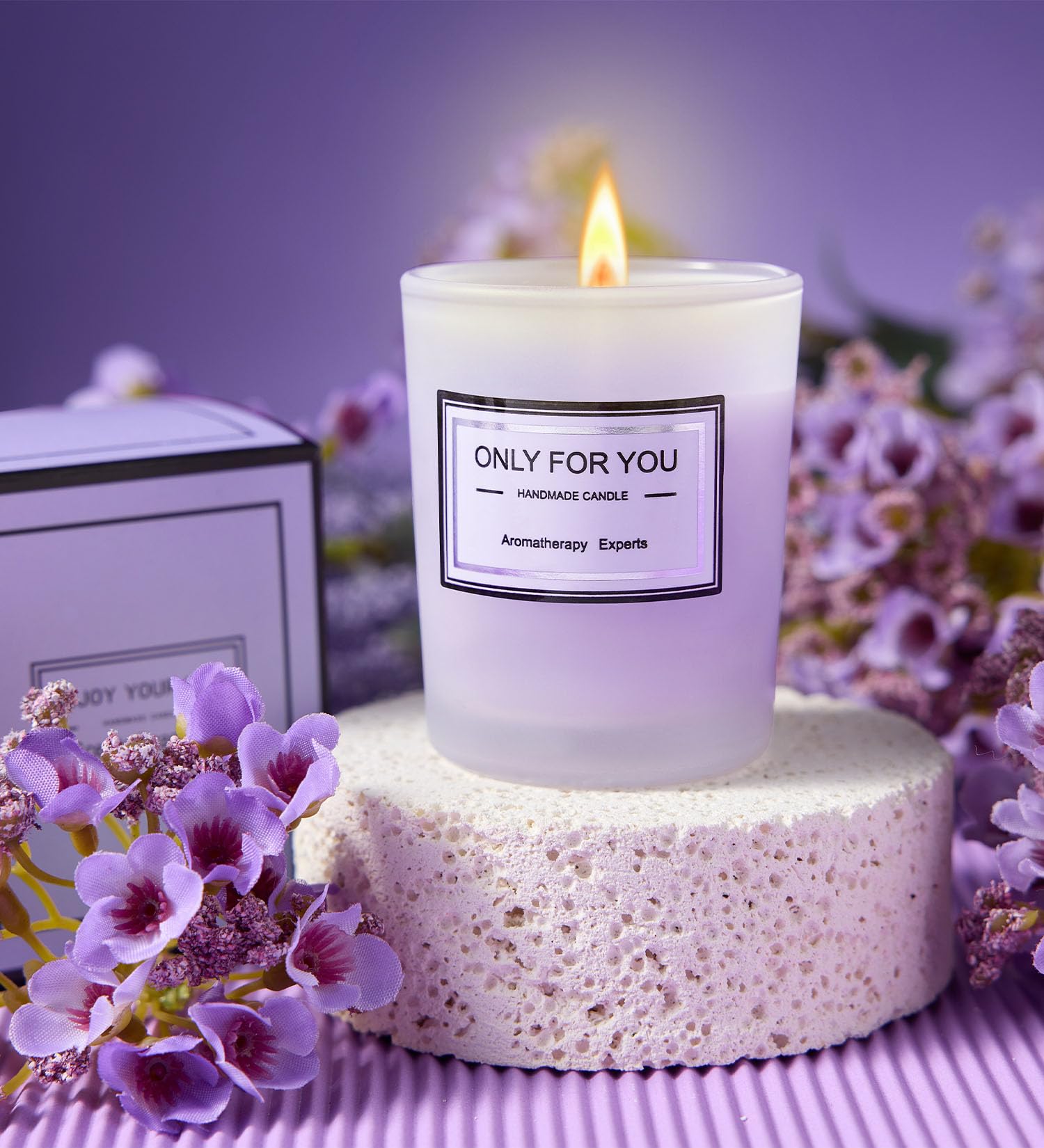 Lavender Spa Gift Basket Set for Women - Relaxing Self Care Bath Set with Essential Oils, Bath Bombs & Luxurious Skincare - Perfect Birthday, Mother's Day, Thank You, Retirement or Get Well Gift for Her | Ideal for Home Spa Nights, Stress Relief & Pampering Moments