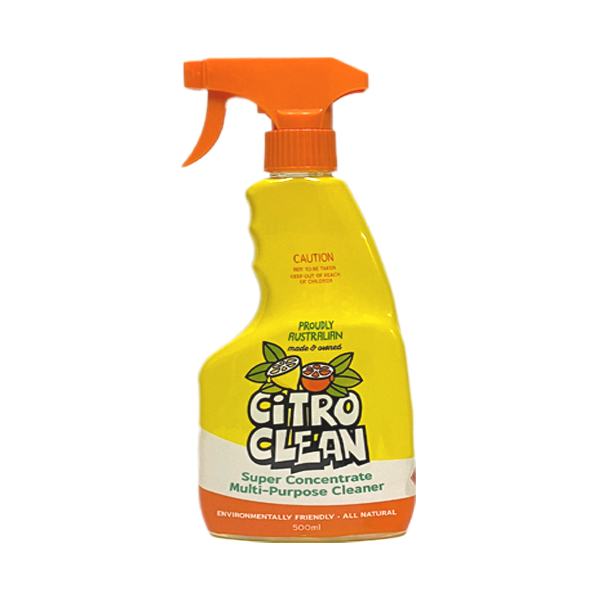 Citro Clean Multi-Purpose Cleaner | All-Natural, Non-Toxic Cleaning Solution for Kitchen, Bathroom & Home | Eco-Friendly Degreaser & Stain Remover