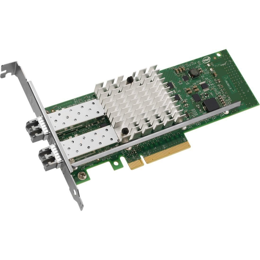 Intel X520-SR2 10GbE SFP+ Ethernet Server Adapter - Dual Port 10 Gigabit Network Card for High-Speed Data Transfer, Cloud Computing & Data Center Applications