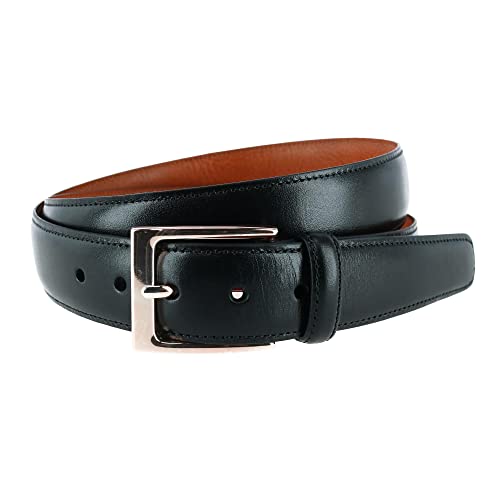 Black With Silver Buckle