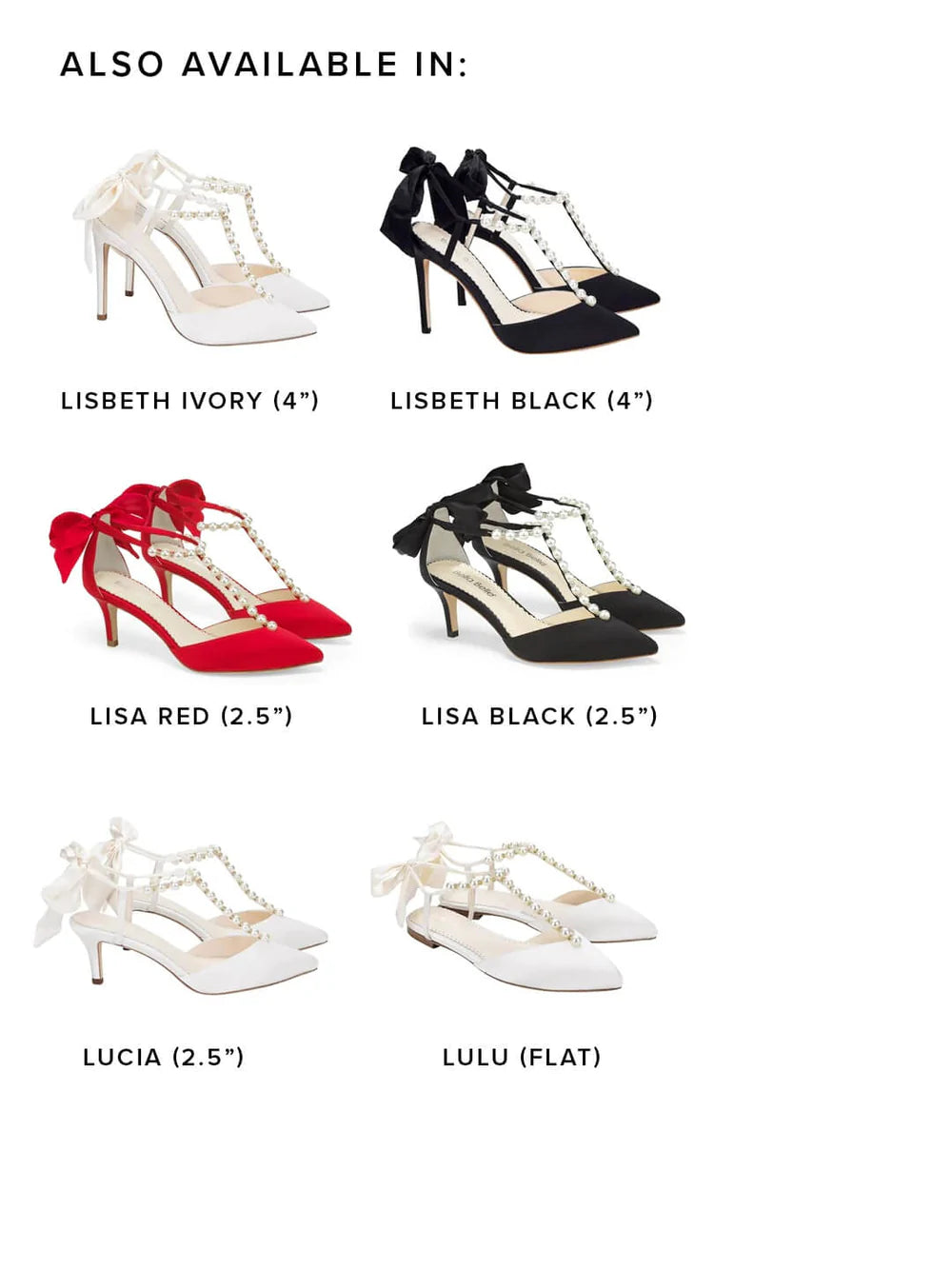 Lucia Women's Ivory Pearl & Crystal Embellished Low Heel Dress Shoes - Perfect for Weddings, Parties & Formal Events