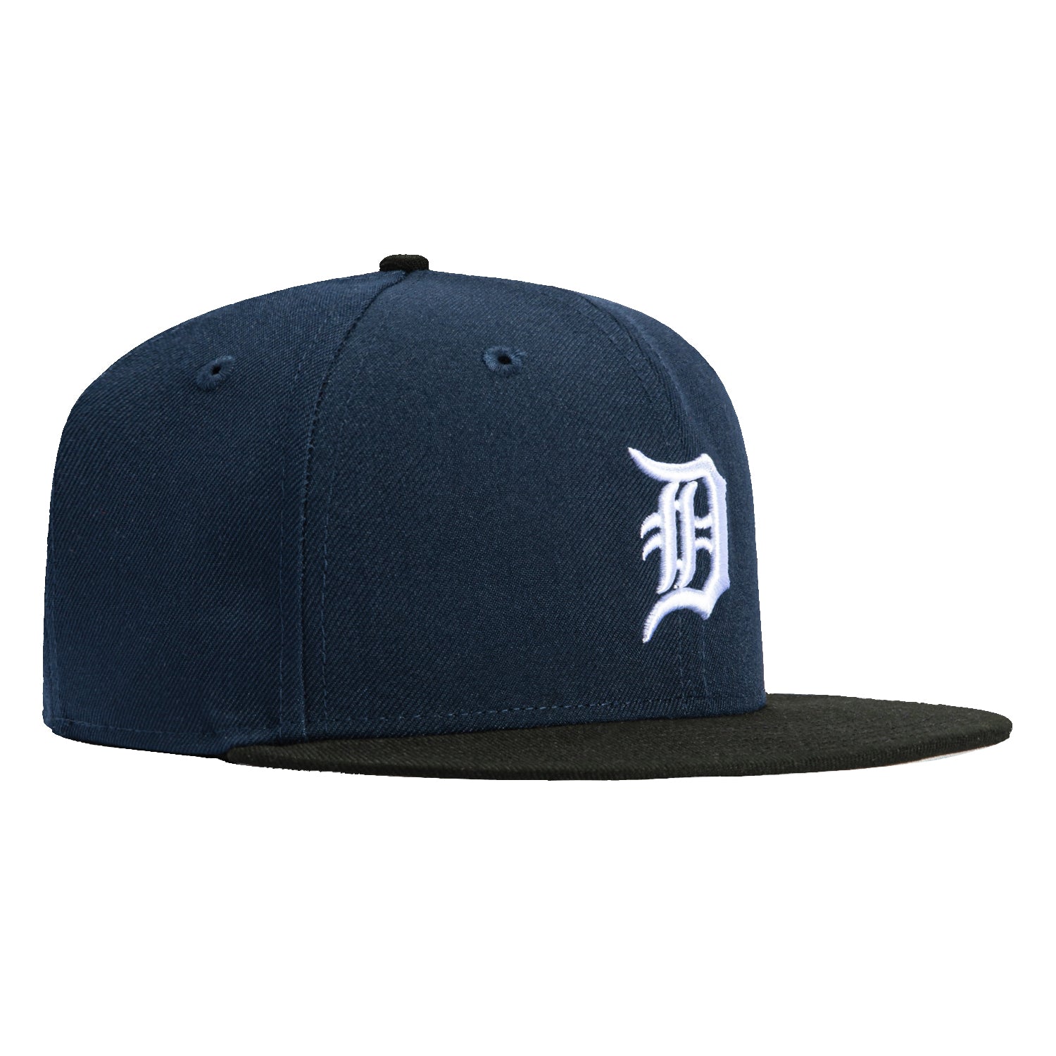 New Era 59Fifty Detroit Tigers Baseball Cap - Navy, Black & White Adjustable Snapback Hat for Men & Women - Perfect for Baseball Games, Streetwear & Casual Outfits