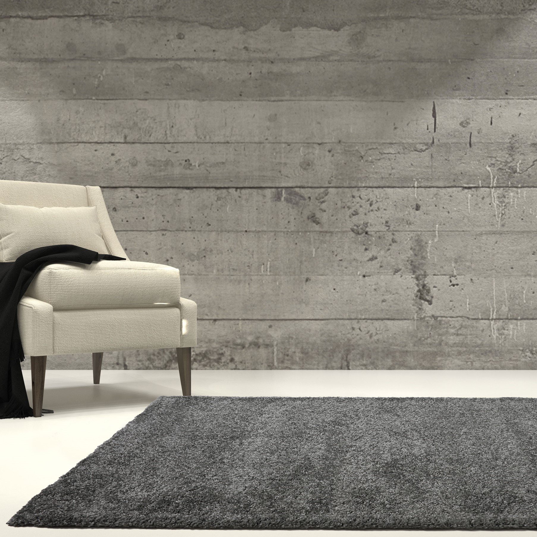 Soft Plush Shaggy Area Rug - 6'5