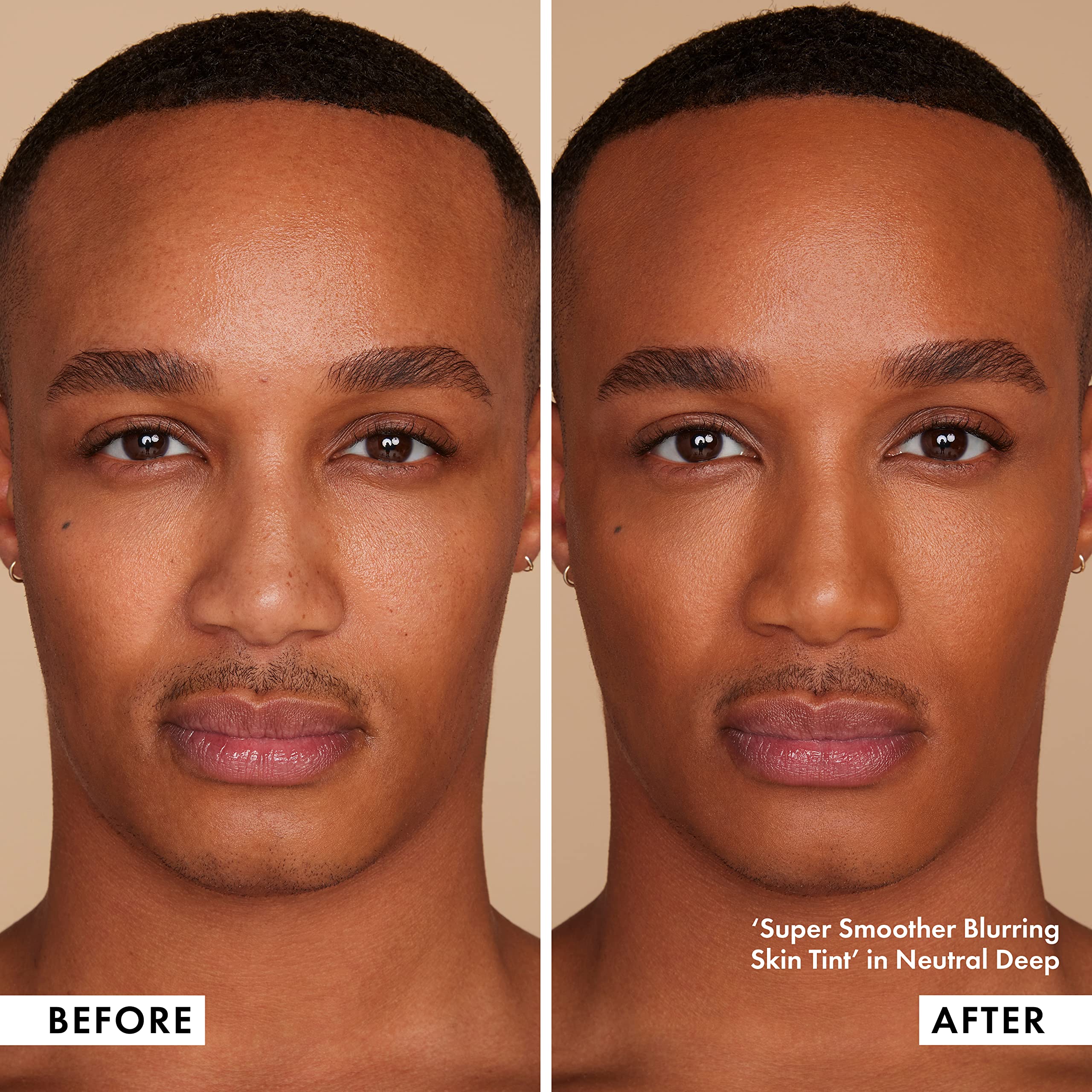ICONIC LONDON Super Smoother Blurring Skin Tint - Light to Medium Coverage Tinted Moisturizer | Hydrating, Vegan & Cruelty-Free Makeup | Natural Finish for Daily Wear & Flawless Complexion