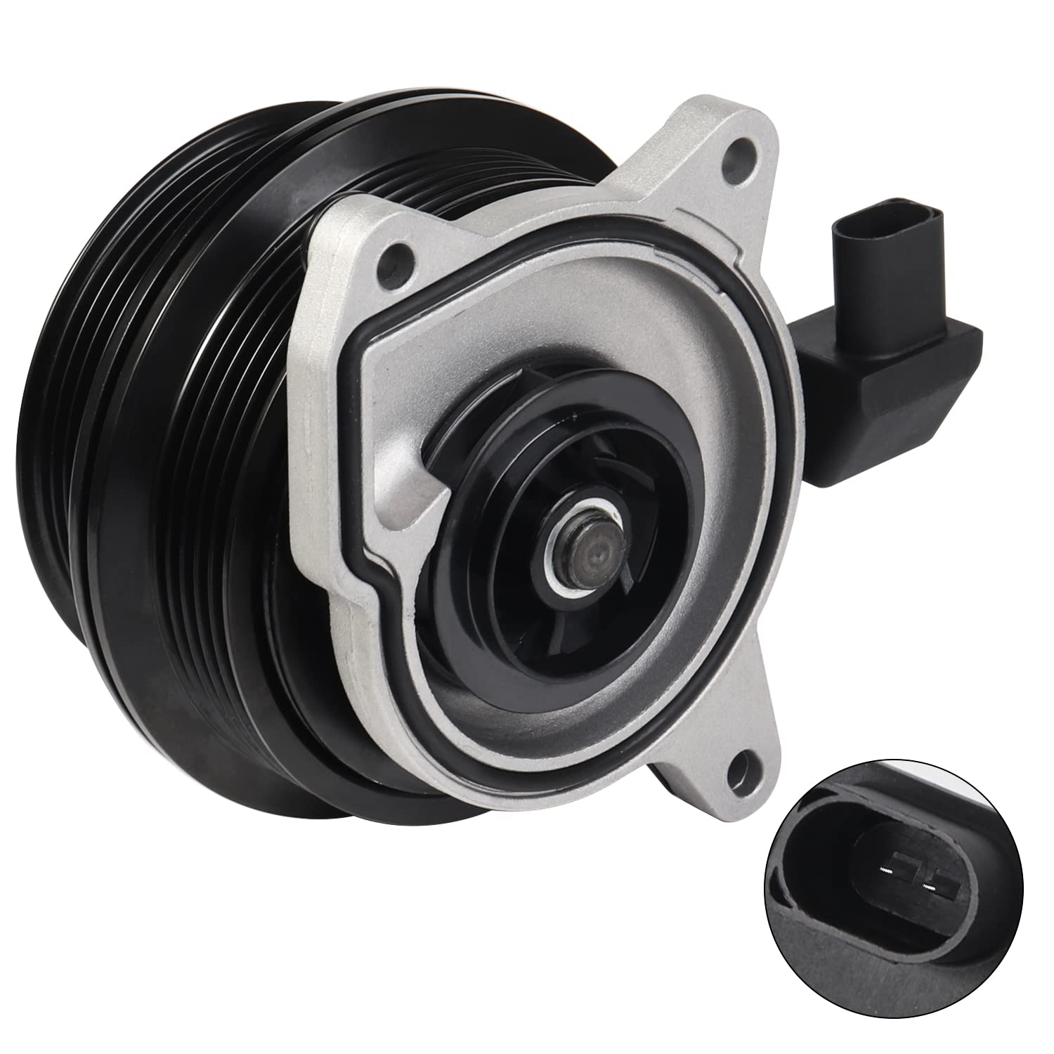 High-Performance Engine Water Pump Cooling System - Metal Coolant Pump for VW Audi Seat Skoda (Golf Jetta Tiguan 1.4 TSI) - OEM 03C880727D 03C121004J - Perfect for Engine Overheating Prevention & Performance Upgrades