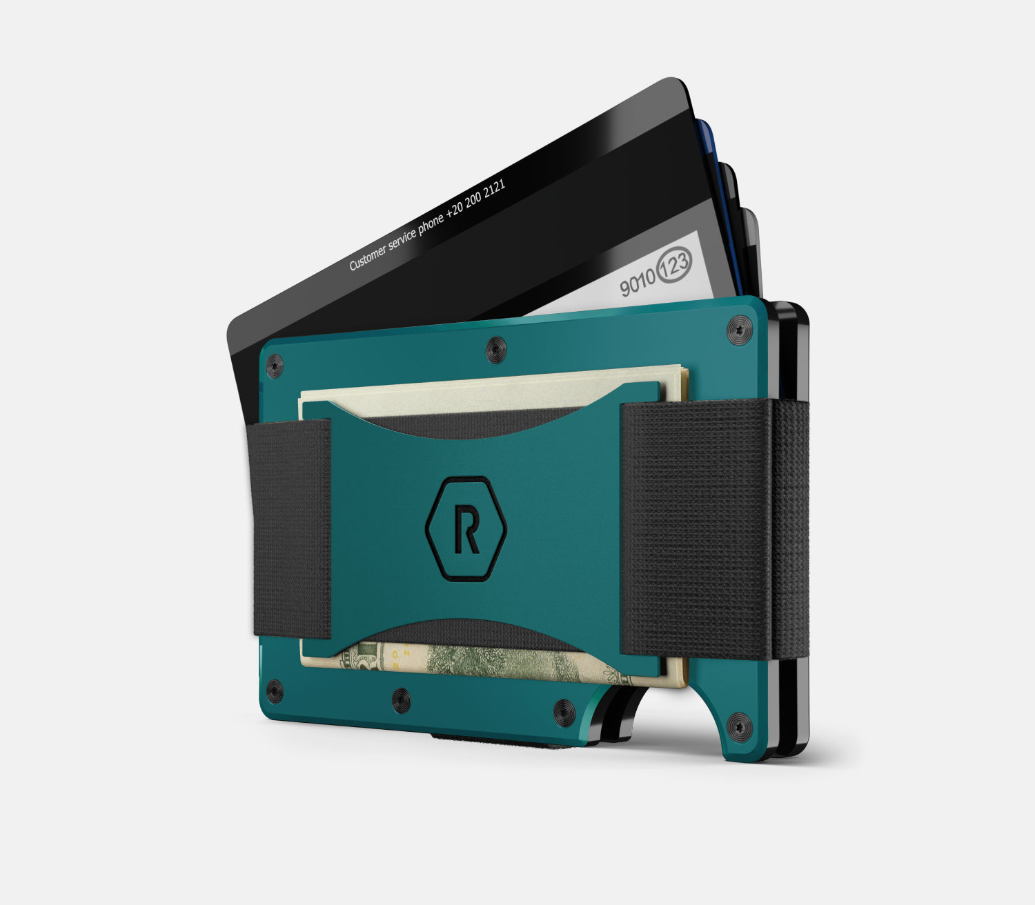 Ridge Wallet - Slim Minimalist RFID Blocking Front Pocket Wallet for Men - Agave Green | Perfect for Everyday Carry, Travel & Gifts