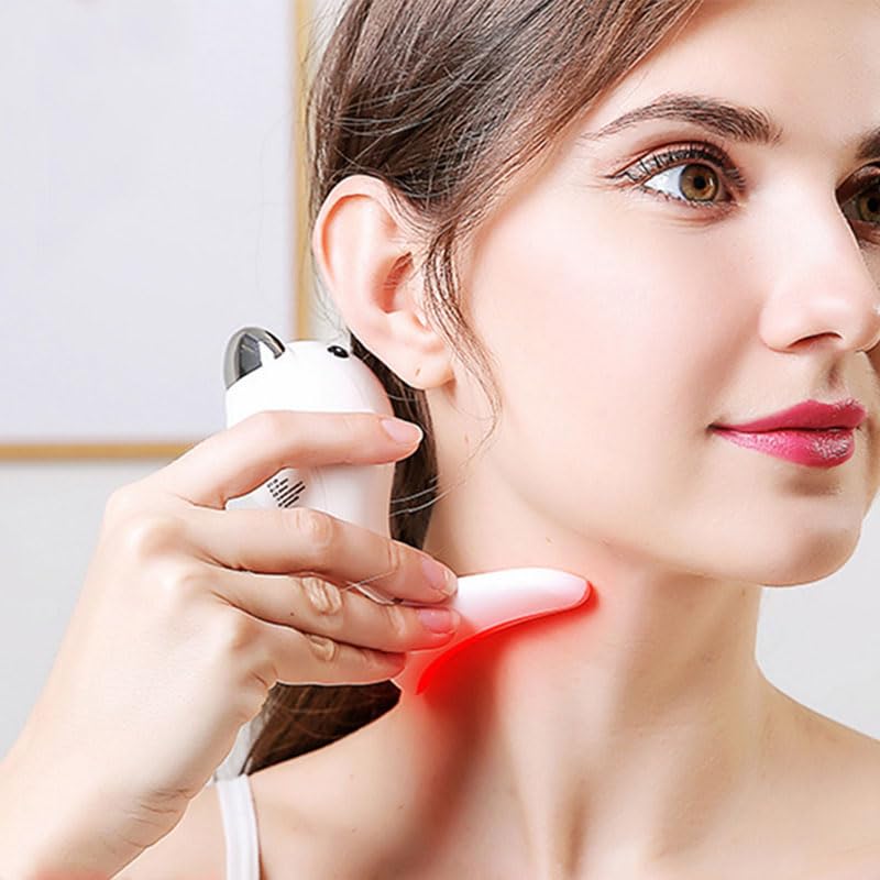 **Face Tightening & Lifting Device - Double Chin Reducer Machine for Sagging Skin & Jawline Contouring - At-Home Beauty & Anti-Aging Solution**