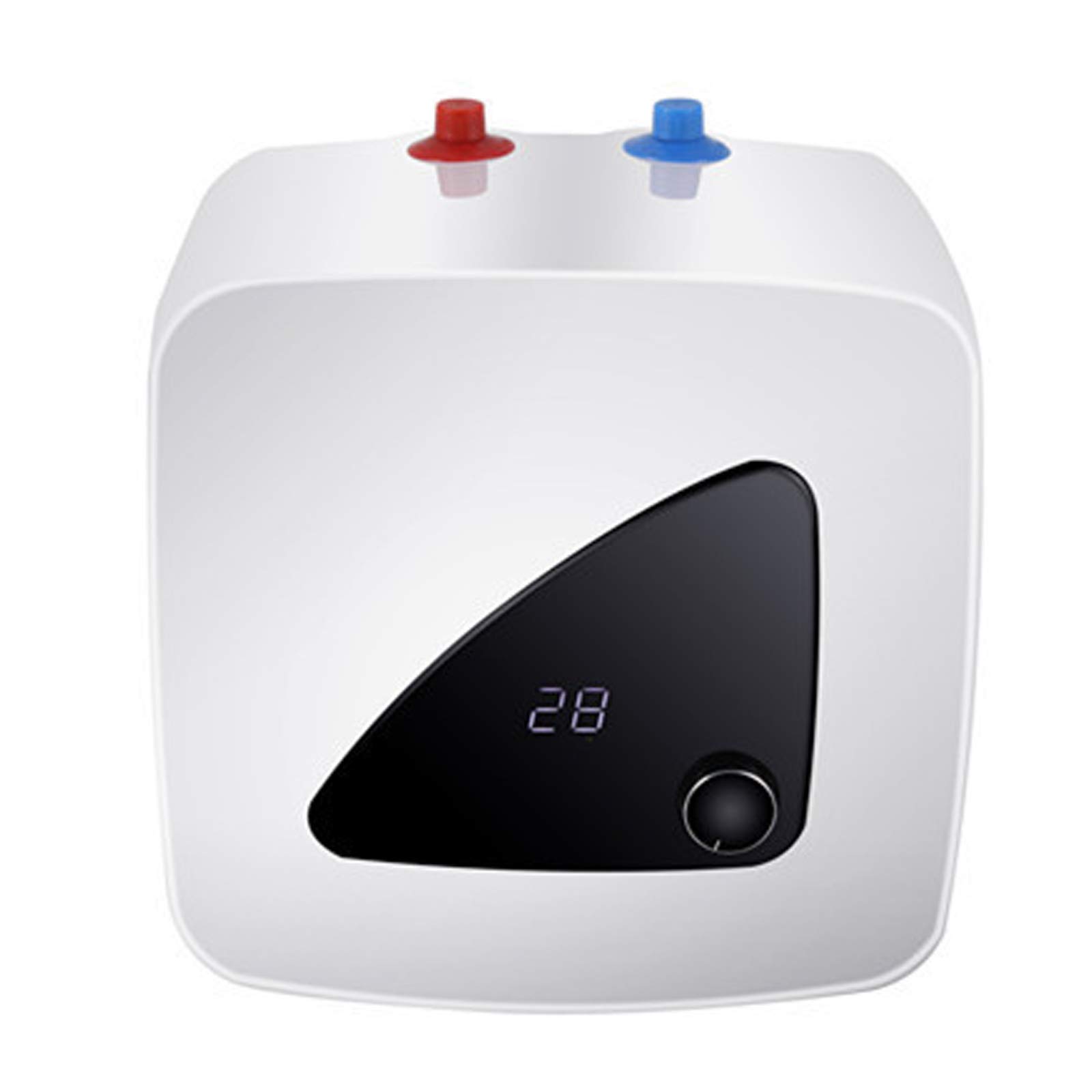 CNCEST 1500W 6L Electric Instant Hot Water Heater - Mini Tank Under Sink Water Heater for Bathroom & Kitchen | Freestanding Design with Shelf | Perfect for Small Homes, Apartments & RVs