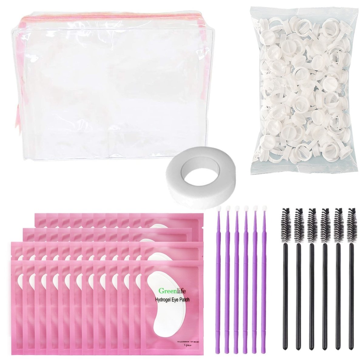 Premium Eyelash Extension Kit - Professional False Lashes, Glue & Tools for Stunning Volume & Length | Perfect for Bridal, Party & Everyday Makeup Looks