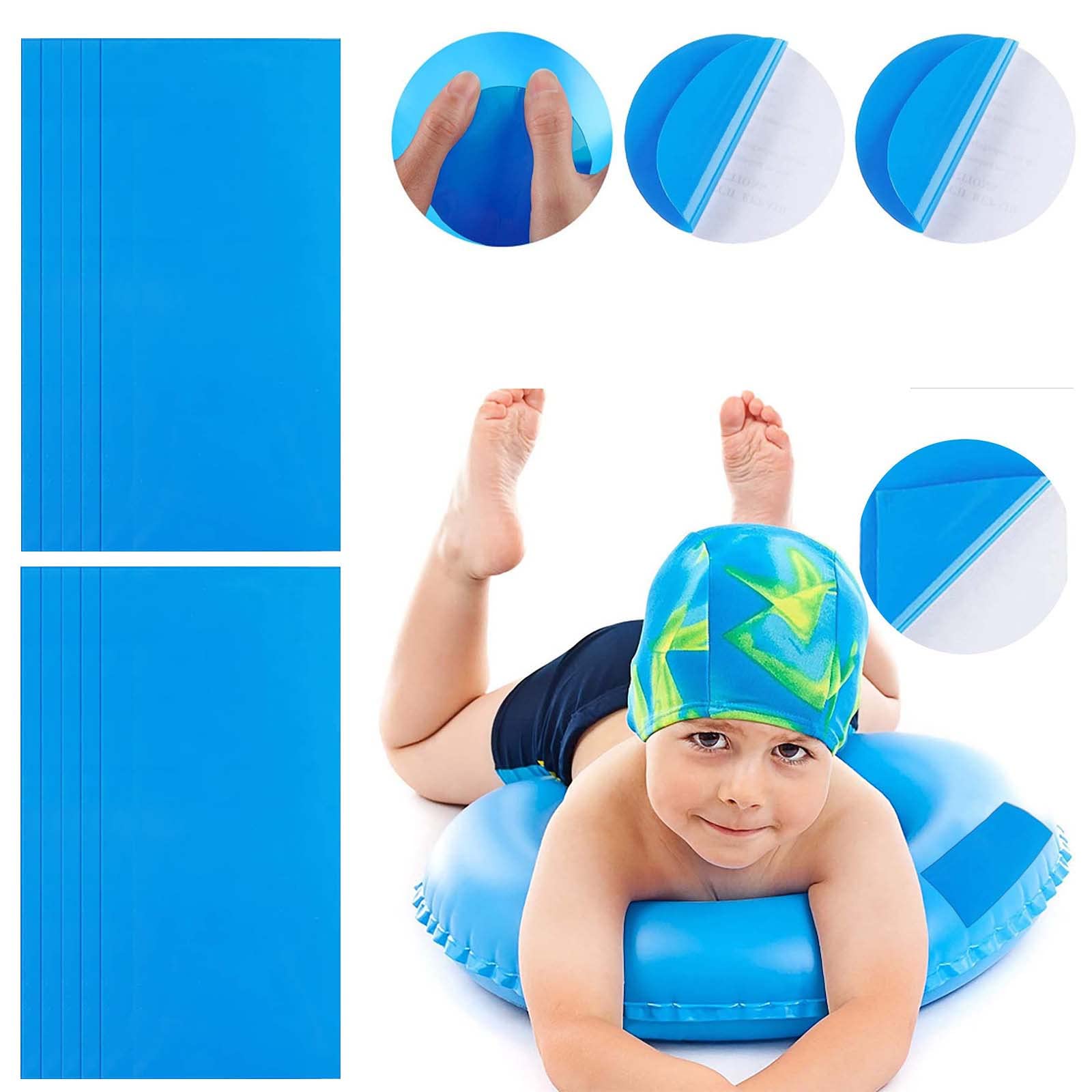 USCallm Self-Adhesive PVC Pool Repair Kit - Waterproof Vinyl Patch for Inflatable Pools, Above Ground Pools & Boats | Quick Fix for Leaks, Holes & Tears | Perfect for Pool Parties, Summer Fun & Water Activities