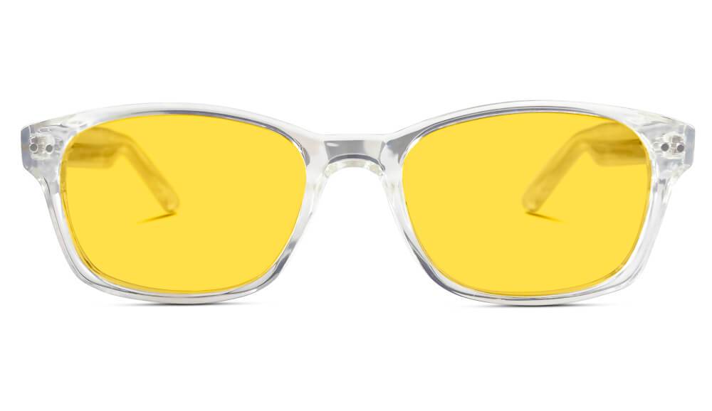 DayMax Lucent Glasses - Premium Crystal Clear Prescription Eyewear for Reading, Computer Use & Daily Wear