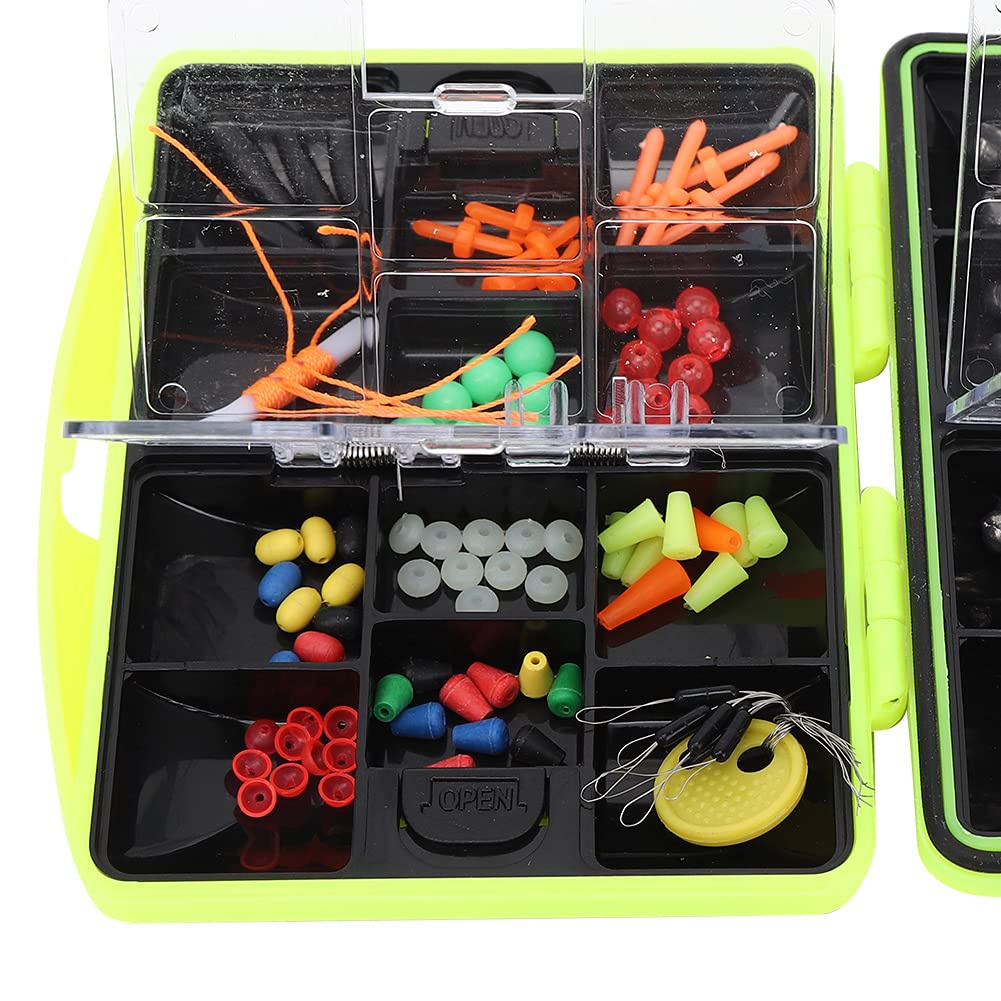 Portable Plastic Fishing Tool Set Box - Complete Saltwater & Rock Fishing Gear Kit for Anglers | Ideal for Beach, Pier & Boat Fishing Trips