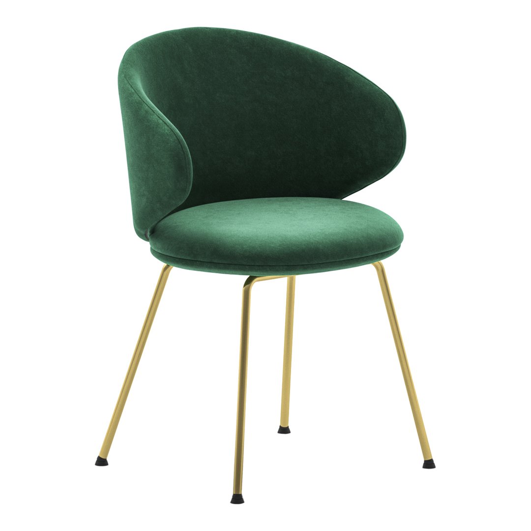 Belle Armchair - Upholstered Accent Chair for Living Room, Bedroom & Office - Comfortable Modern Lounge Chair with Soft Fabric - Perfect for Reading, Relaxing & Home Decor
