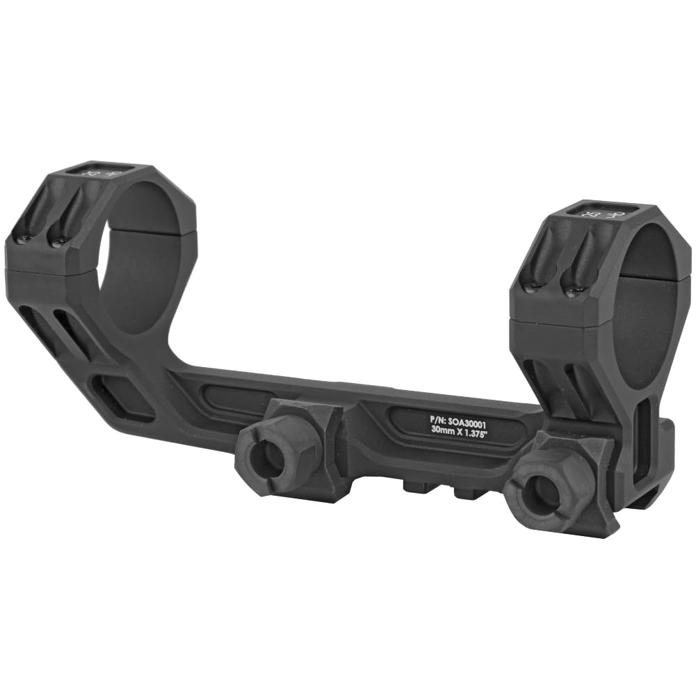 Sig Sauer ALPHA3 34mm Scope Mount - 7075-T6 Aluminum Lightweight Picatinny Rail Mount for Rifles | Precision Shooting, Hunting & Tactical Applications