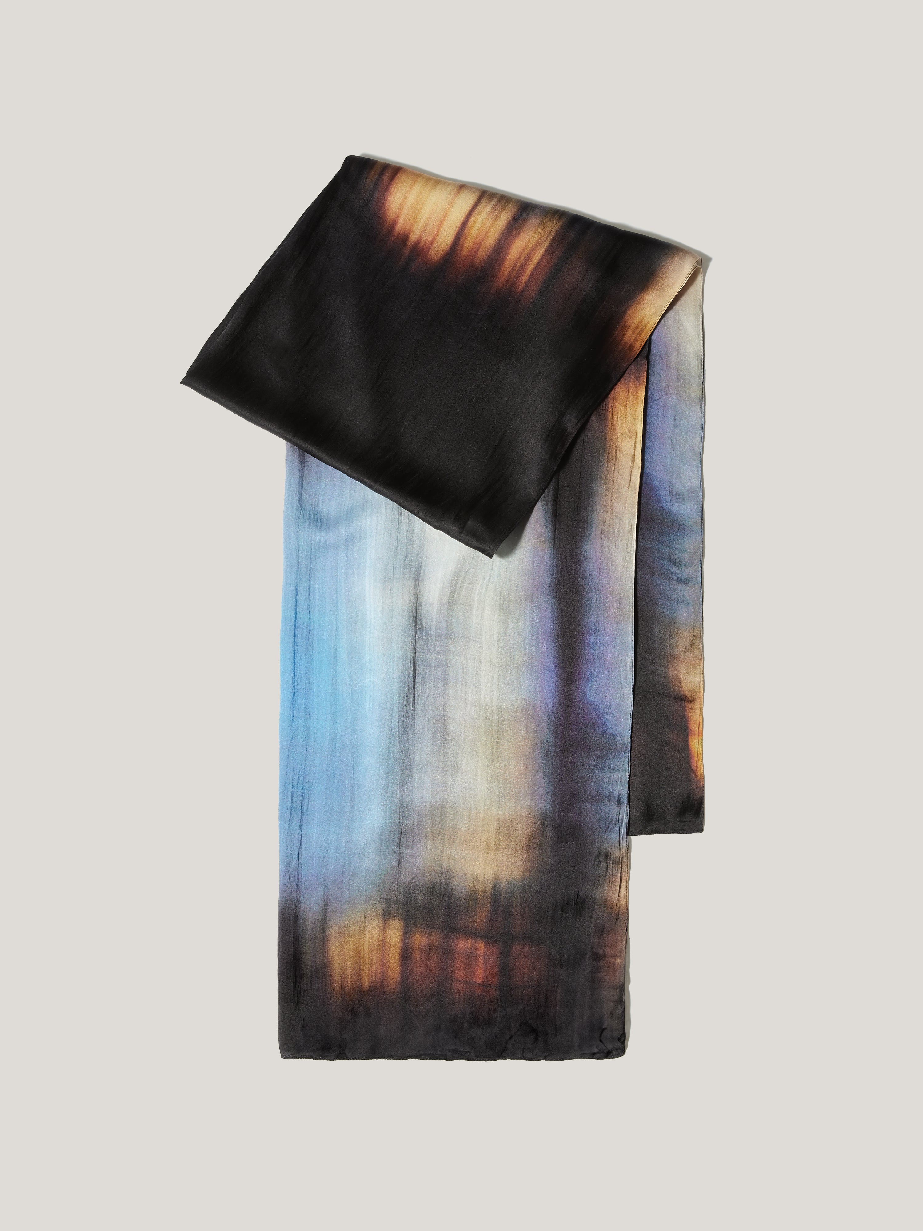 Vibrant Tie Dye Silk Scarf - Soft & Lightweight Fashion Accessory for Women - Perfect for Boho Style, Parties, and Everyday Wear