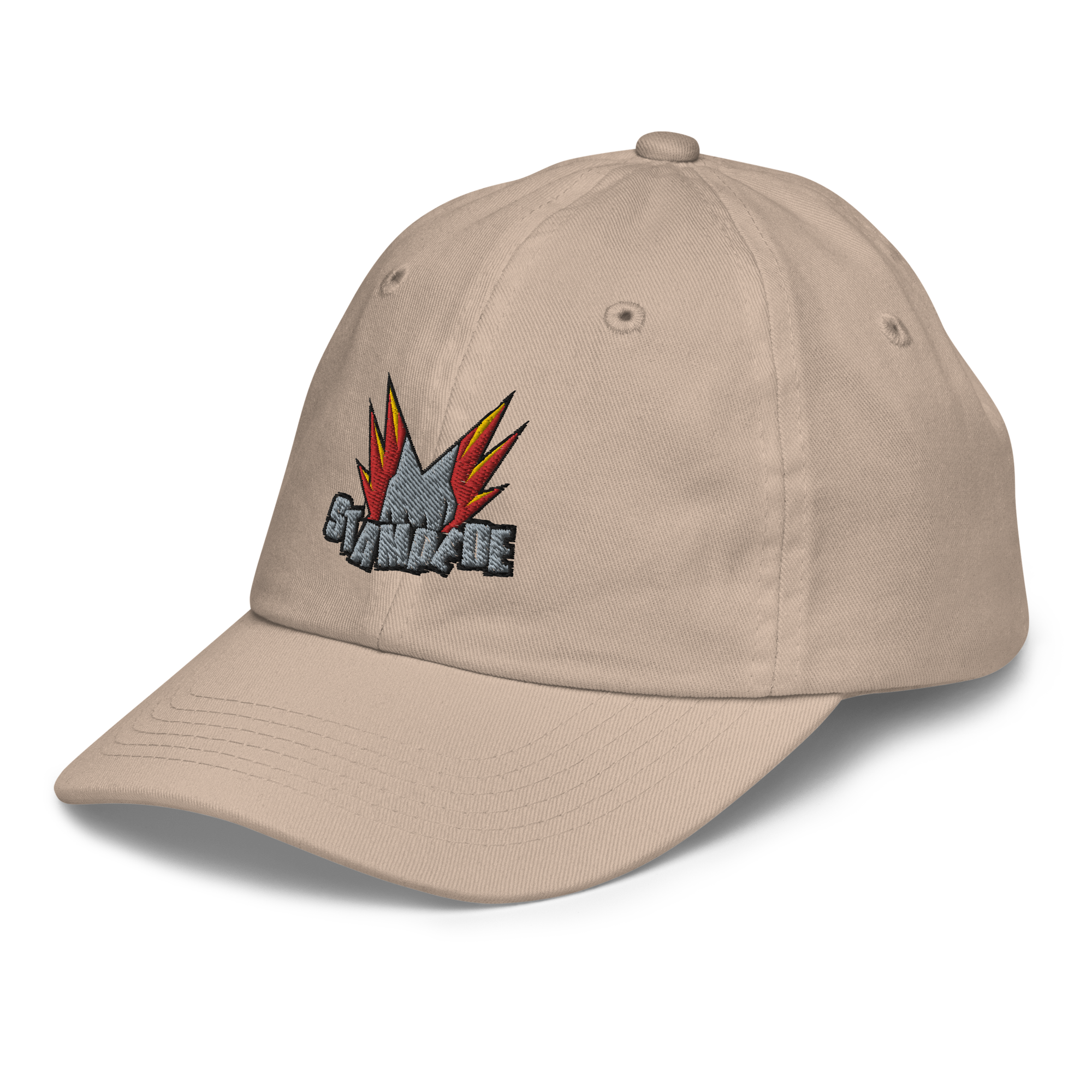 Zoo Jitsu Fighters Stampede Youth Baseball Cap - Adjustable & Stylish Animal Print Hat for Kids & Teens - Perfect for Sports, Outdoor Adventures & Casual Wear