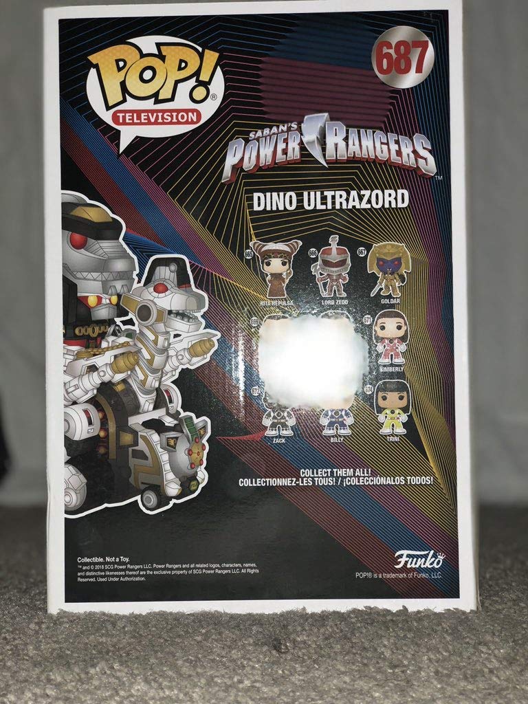 Funko 10 INCH Power Rangers Dino ULTRAZORD Pop! Vinyl Figure - Collectible Toy for Kids & Adults, Perfect for Display, Gifts & Power Rangers Fans Collection