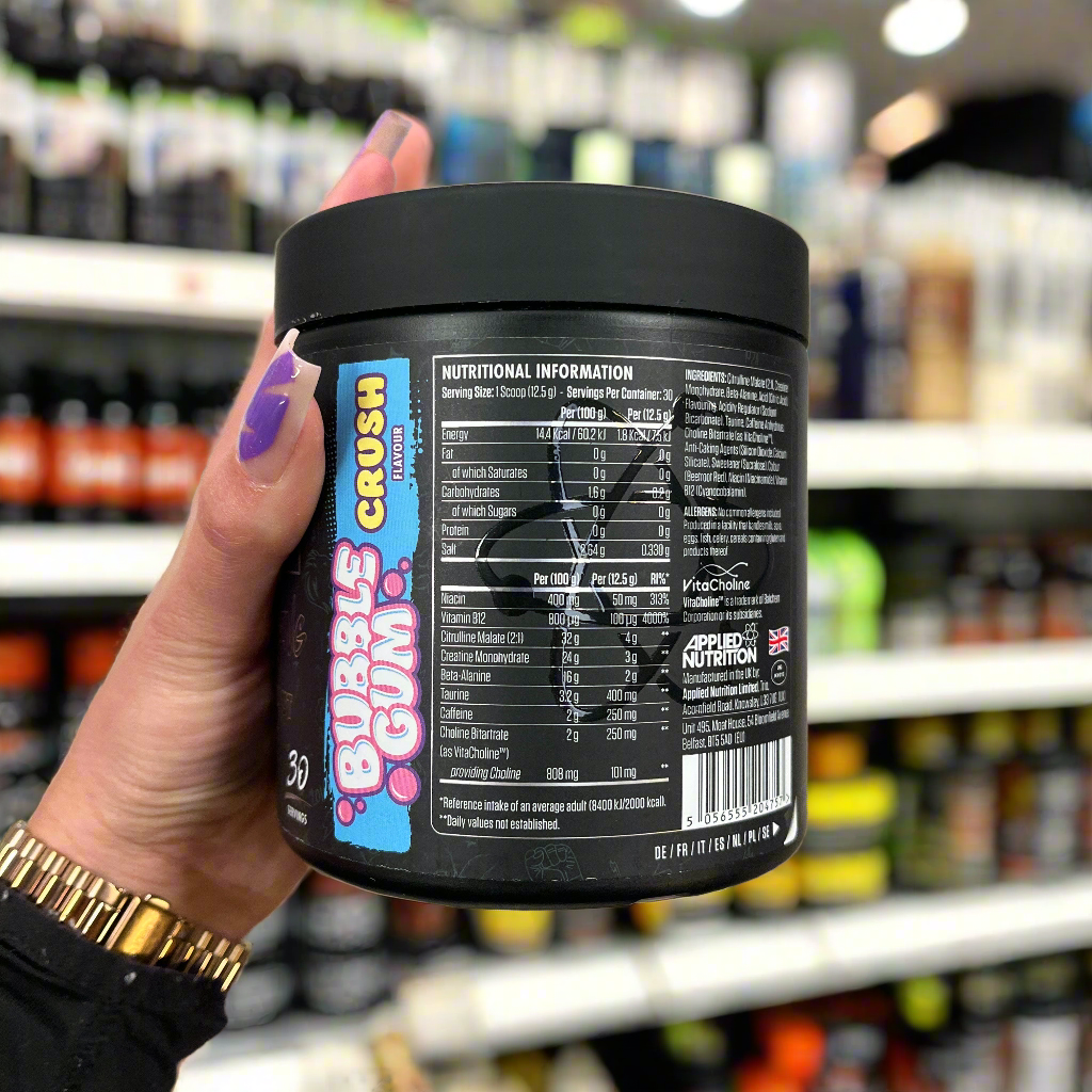 Applied Nutrition ABE (All Black Everything) Ultimate Preworkout Powder 315g - Boost Energy & Performance for Intense Workouts & Gym Sessions
