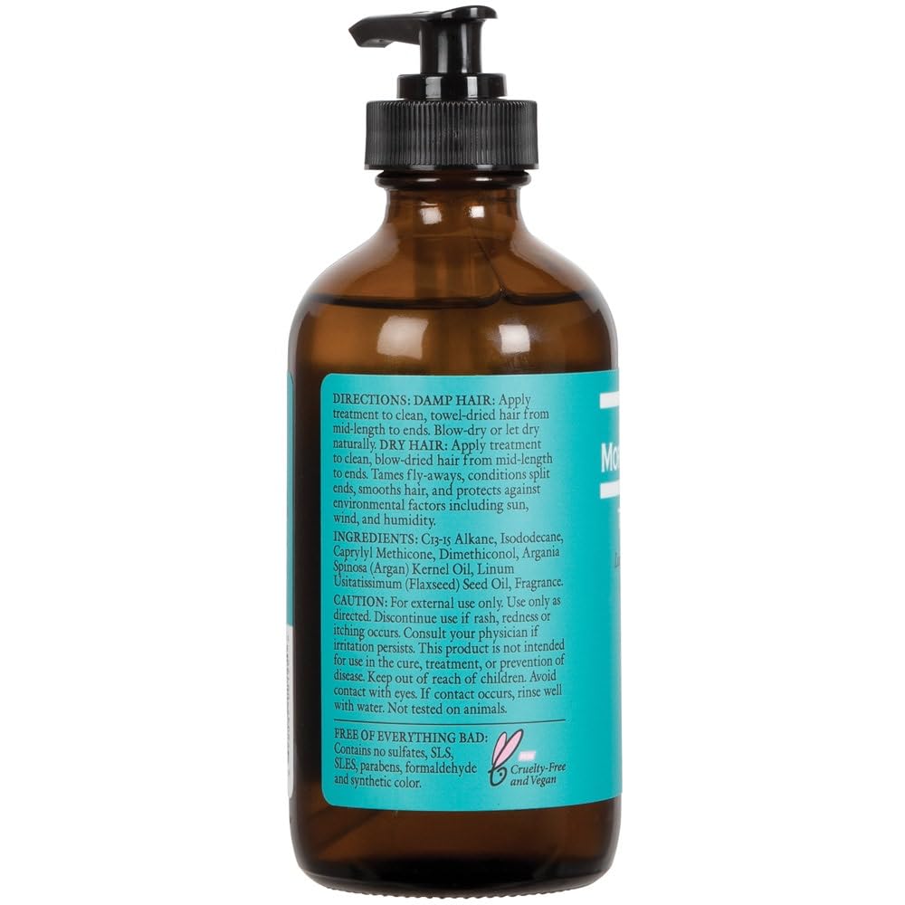 Ginger Lily Farms Salon Formula 100% Pure Moroccan Argan Oil Shampoo & Conditioner Set with Hair Treatment - Hydrating & Repairing Bundle for Dry, Damaged Hair - Perfect for Daily Hair Care & Salon-Quality Results at Home