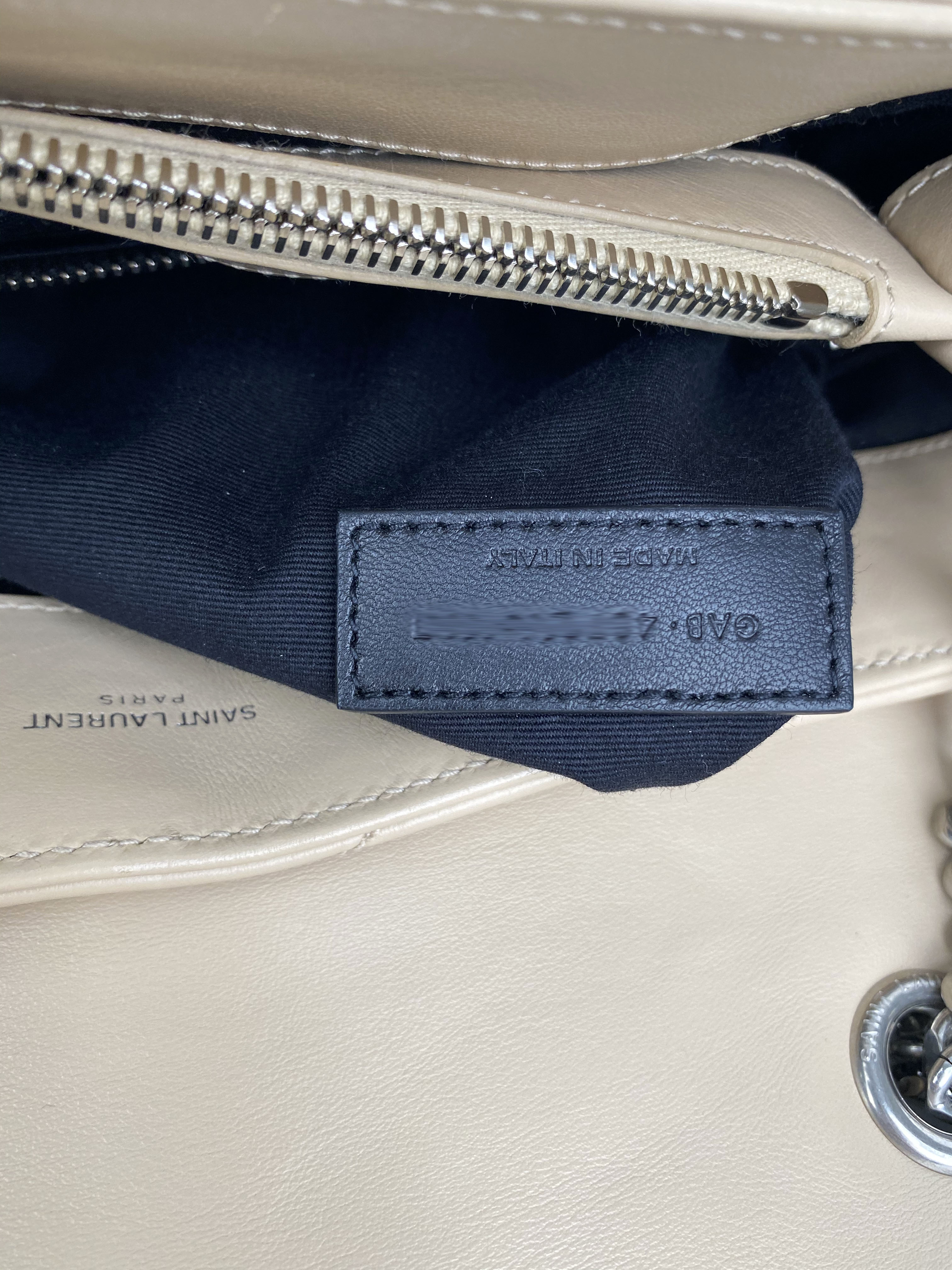 Saint Laurent Medium Beige Loulou Bag - Luxury Designer Shoulder Handbag for Women | Perfect for Work, Evening Events & Everyday Use