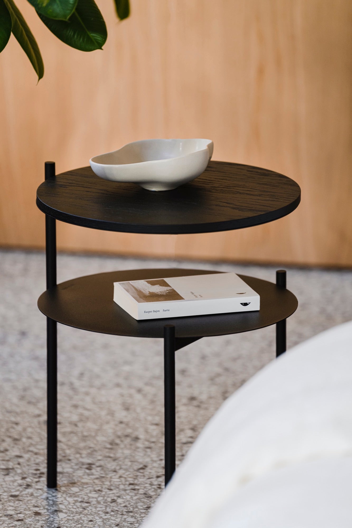 Modern Nightstand with USB Ports - Stylish Bedside Table with Drawer and Shelf for Bedroom, Living Room, or Office - Perfect for Storing Books, Lamps, and Essentials